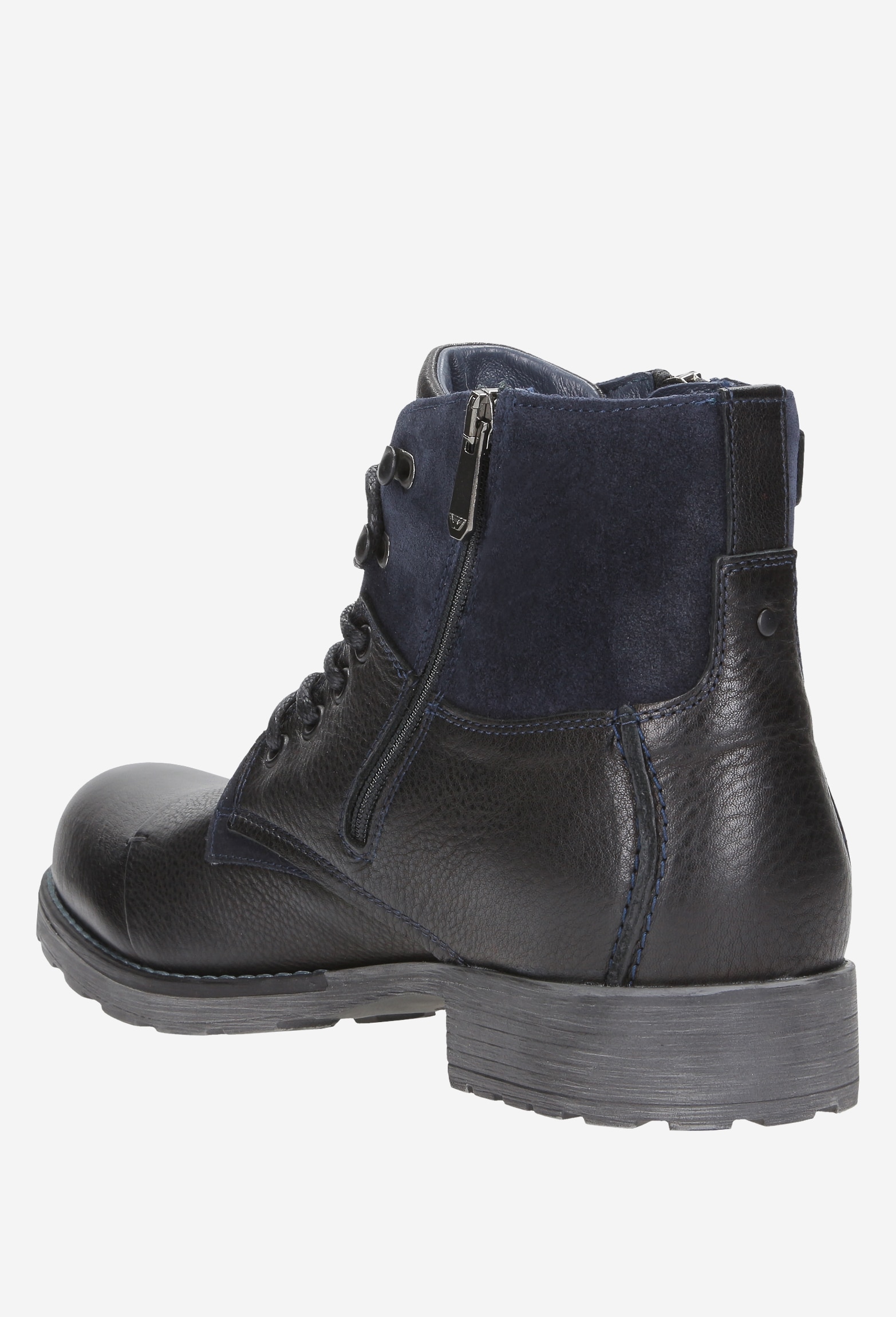 Brązowe trzewiki męskie