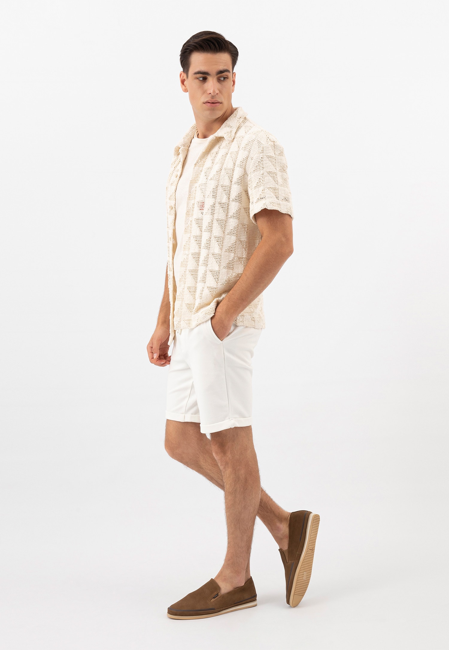 Czarne wsuwane półbuty męskie z linii Comfort