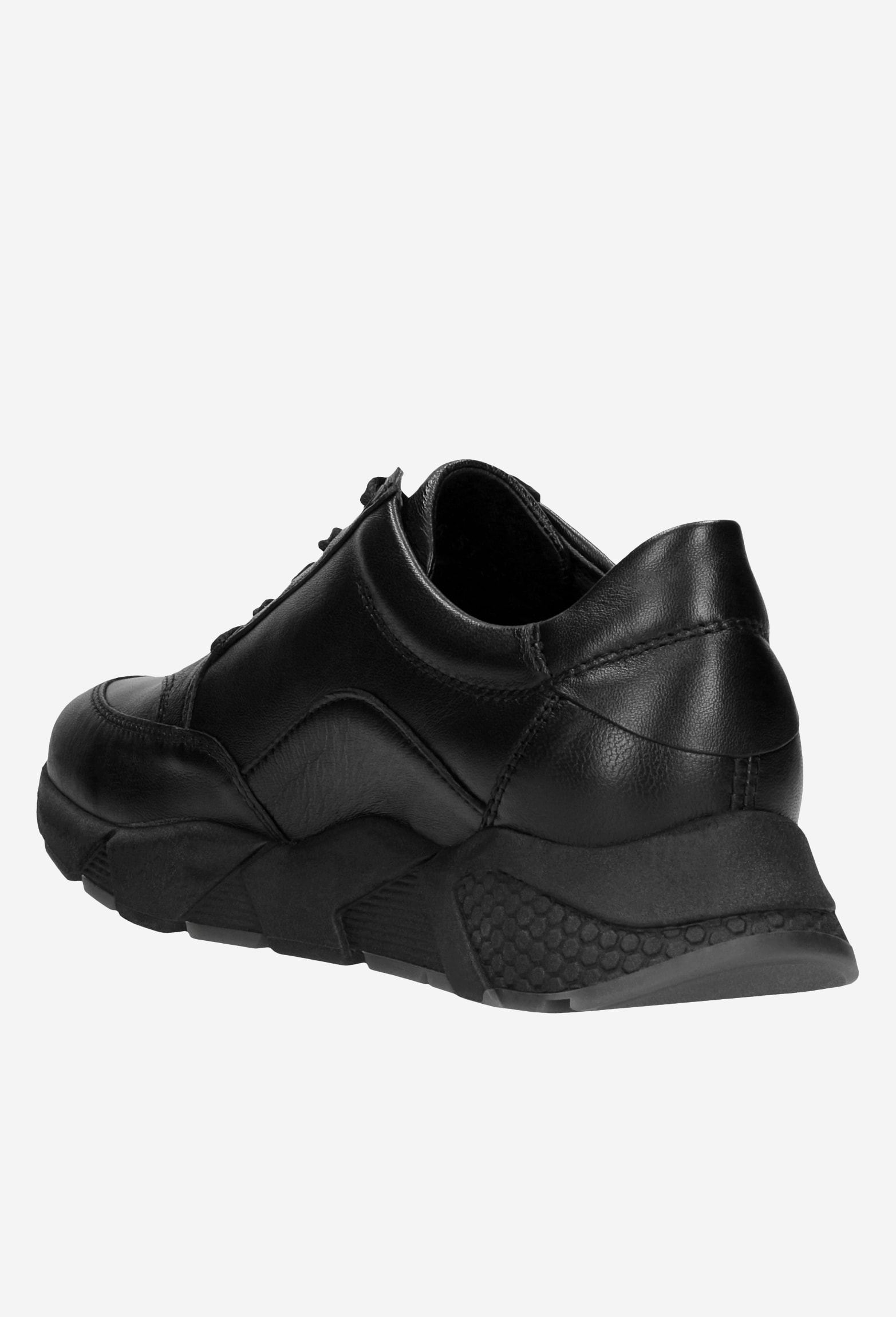 Czarne półbuty damskie