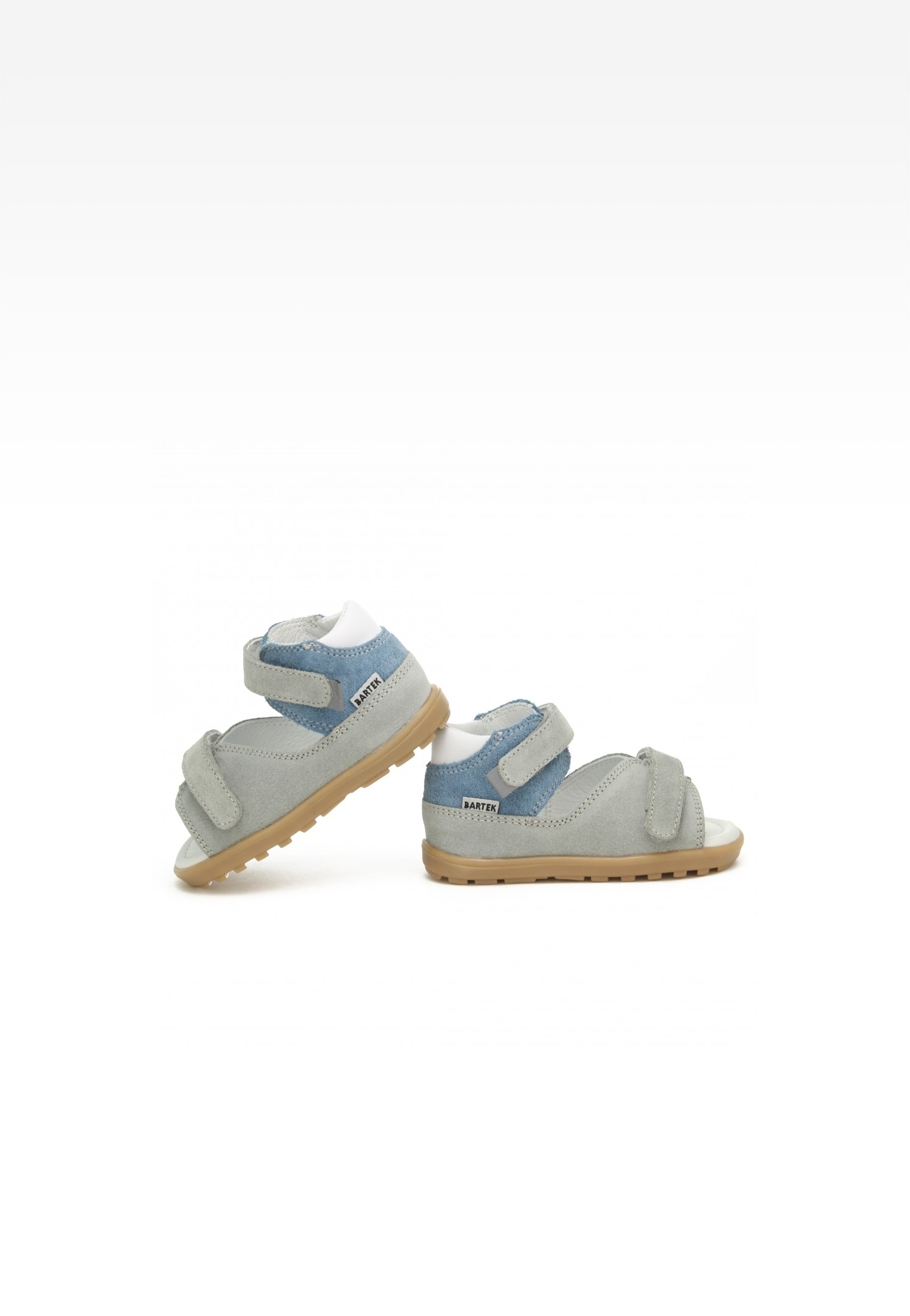 Mini first steps BARTEK 71266-0003, dla chłopców, szaro-niebieski