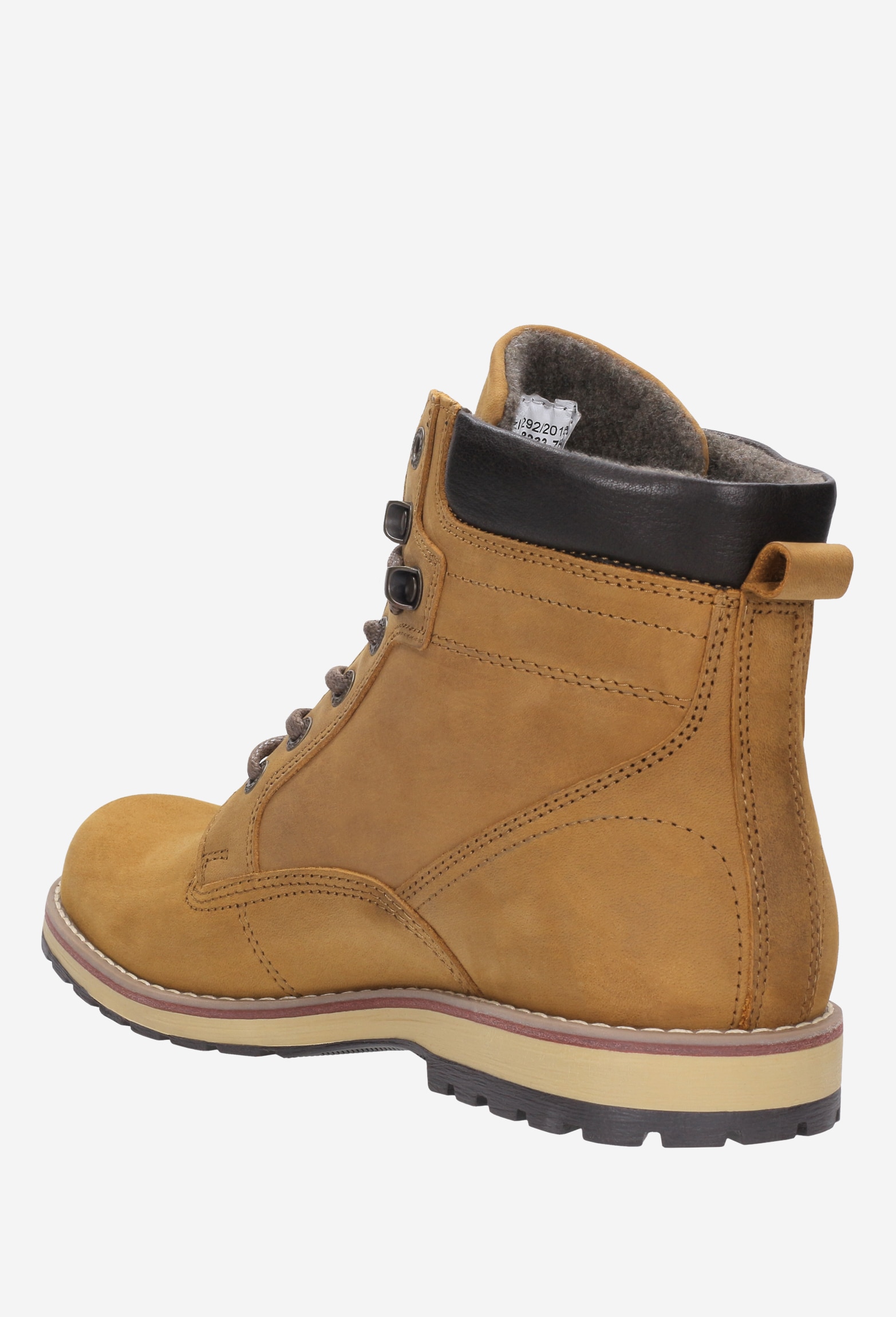 Jasnobrązowe trzewiki męskie workery