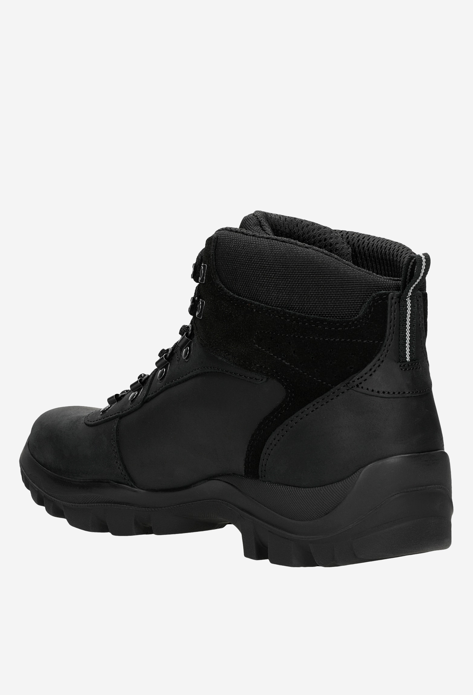 Czarne wysokie trzewiki trekkingowe