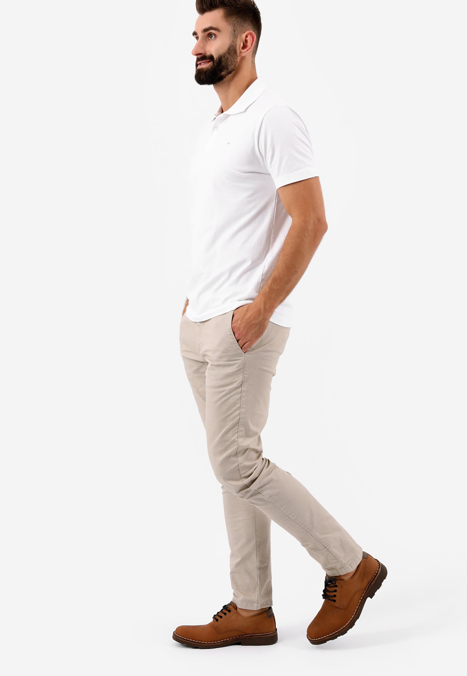 Czarne męskie półbuty