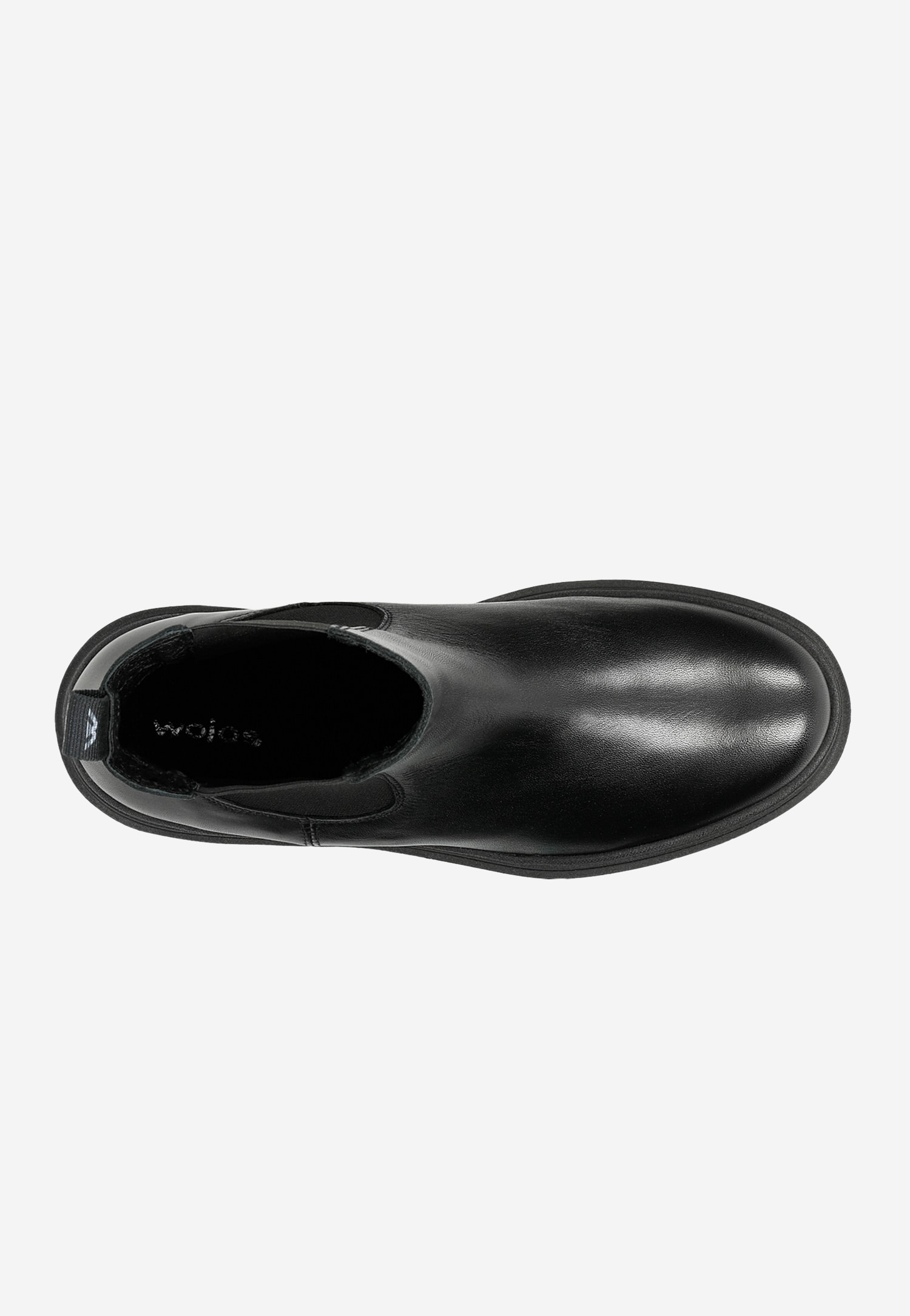 Czarne sztyblety męskie na grubej podeszwie