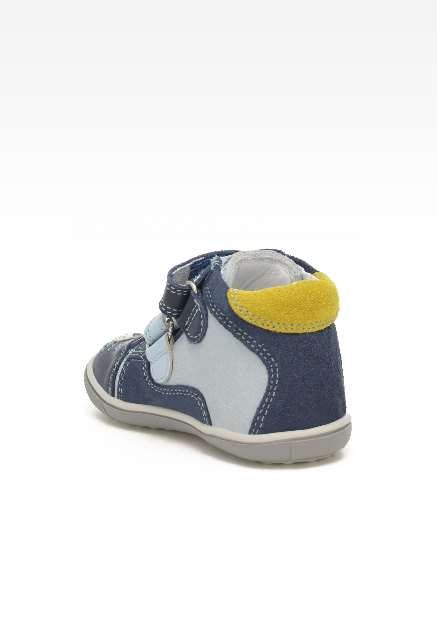 Trzewiki BARTEK 11702-031, dla chłopców, szaro-czarno-granatowy