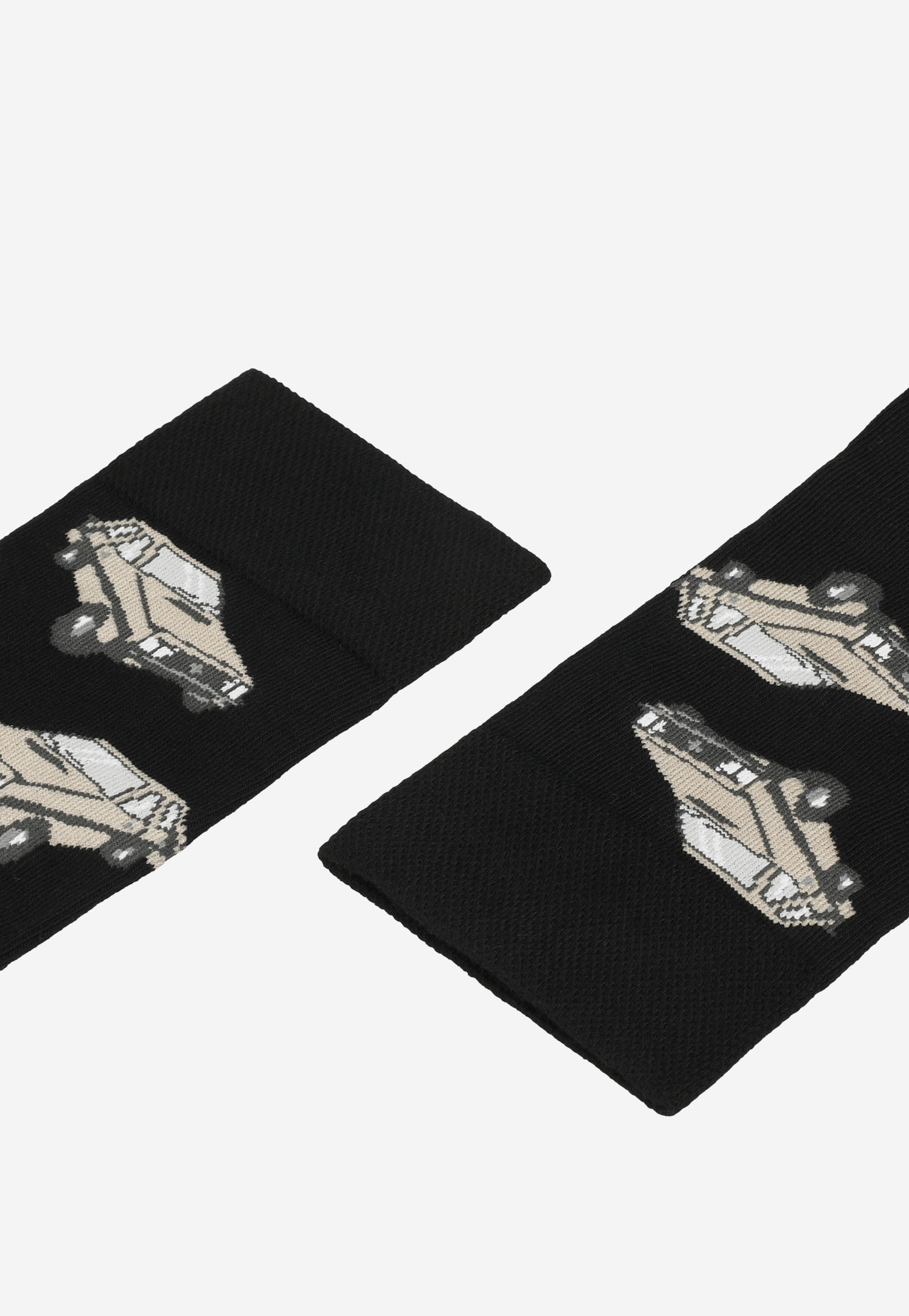 Granatowe skarpety w polonezy