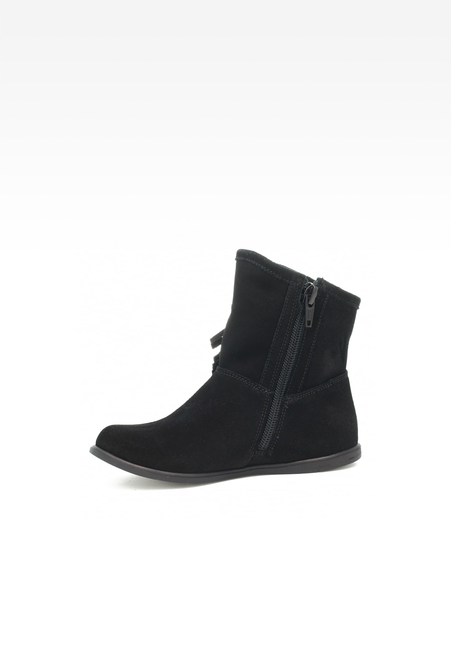 Botki BARTEK 14233020, dla dziewcząt, bordowy