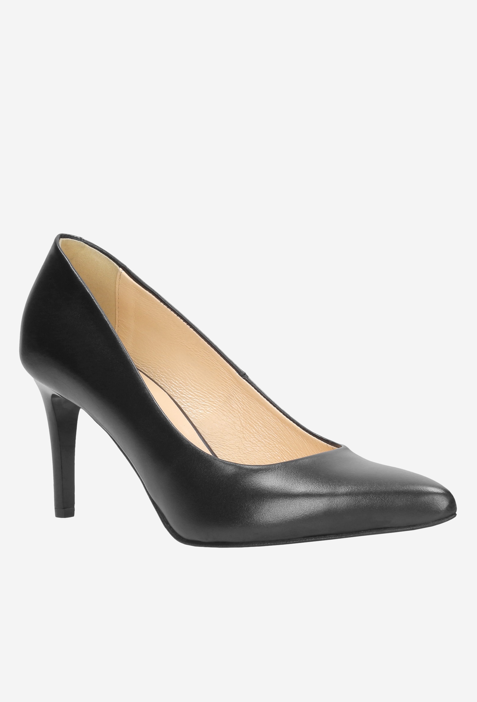 Beżowe czółenka damskie