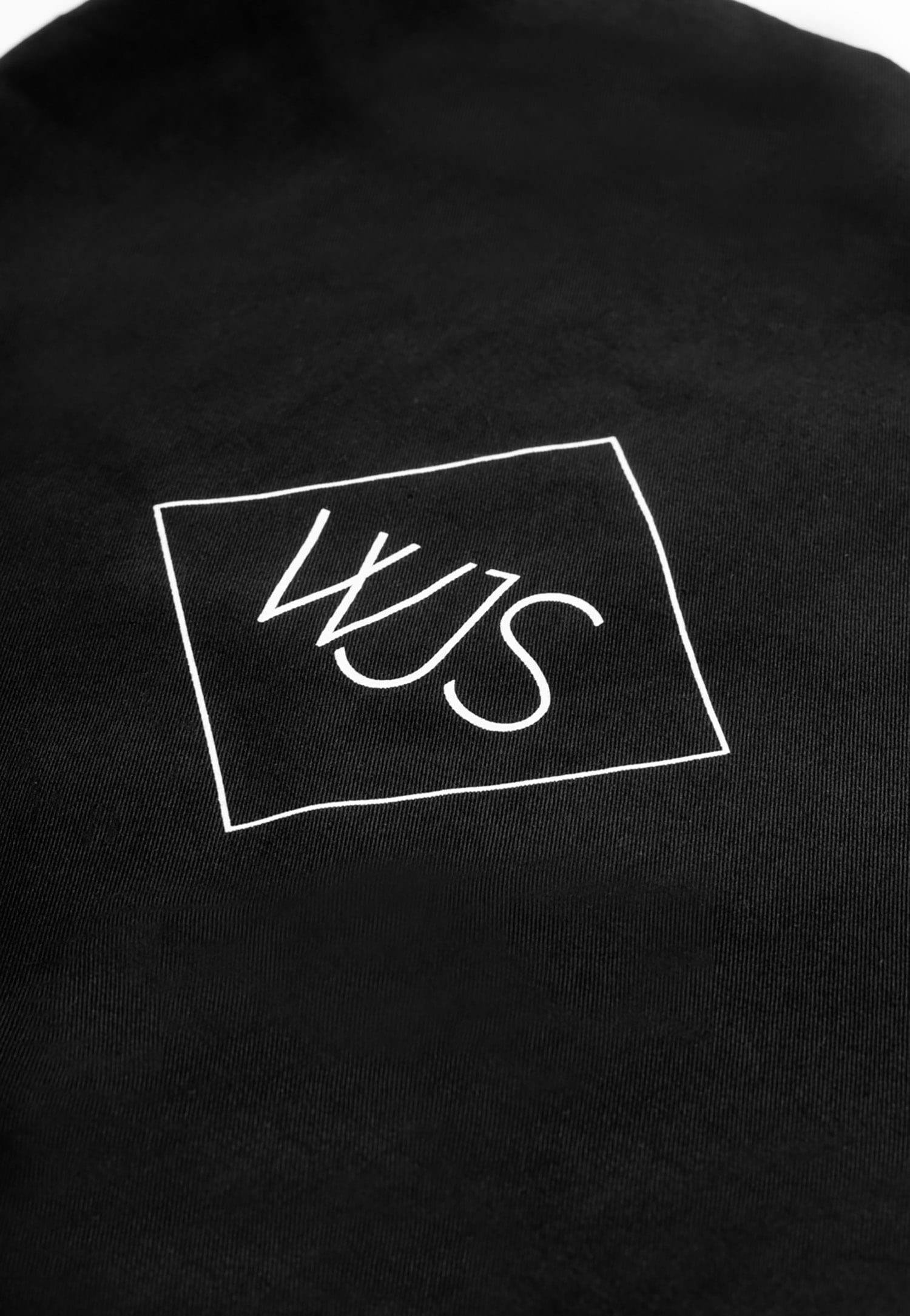 WJS czarna torba bawełniana