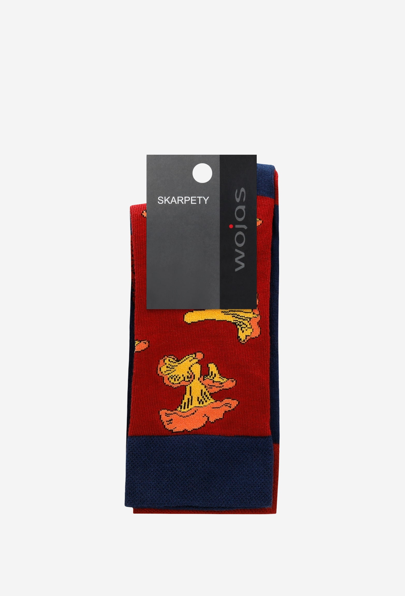 Skarpety z jesiennym motywem