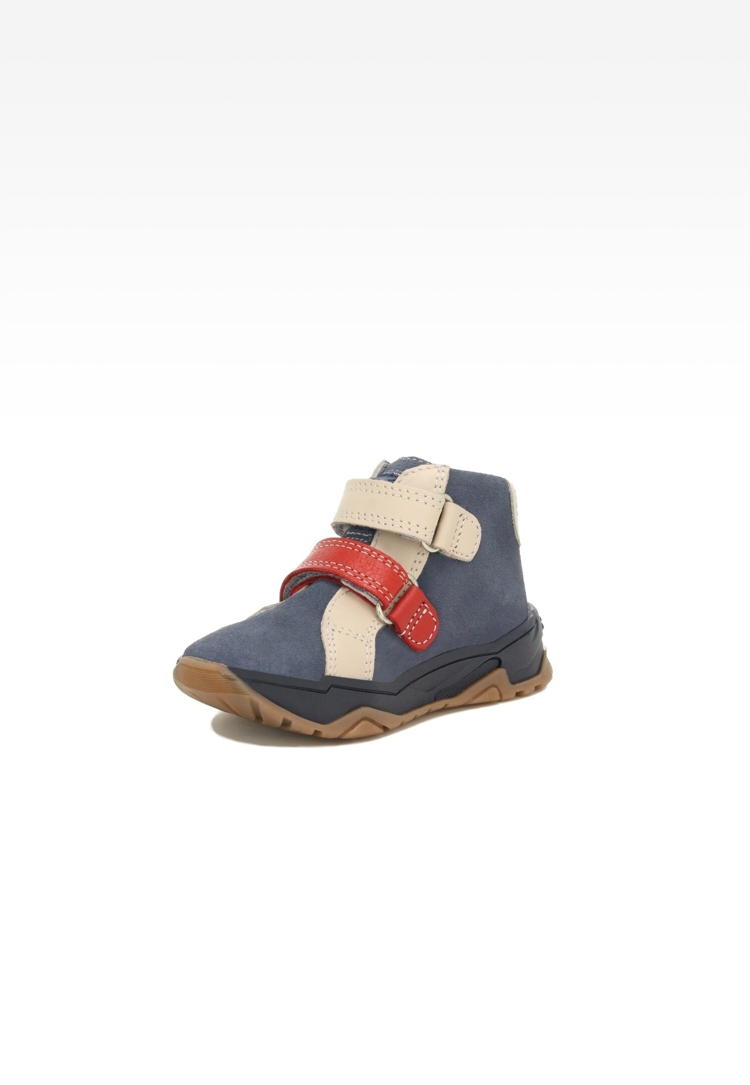 Trzewiki BARTEK 11689002, dla chłopców, granatowo-beżowy