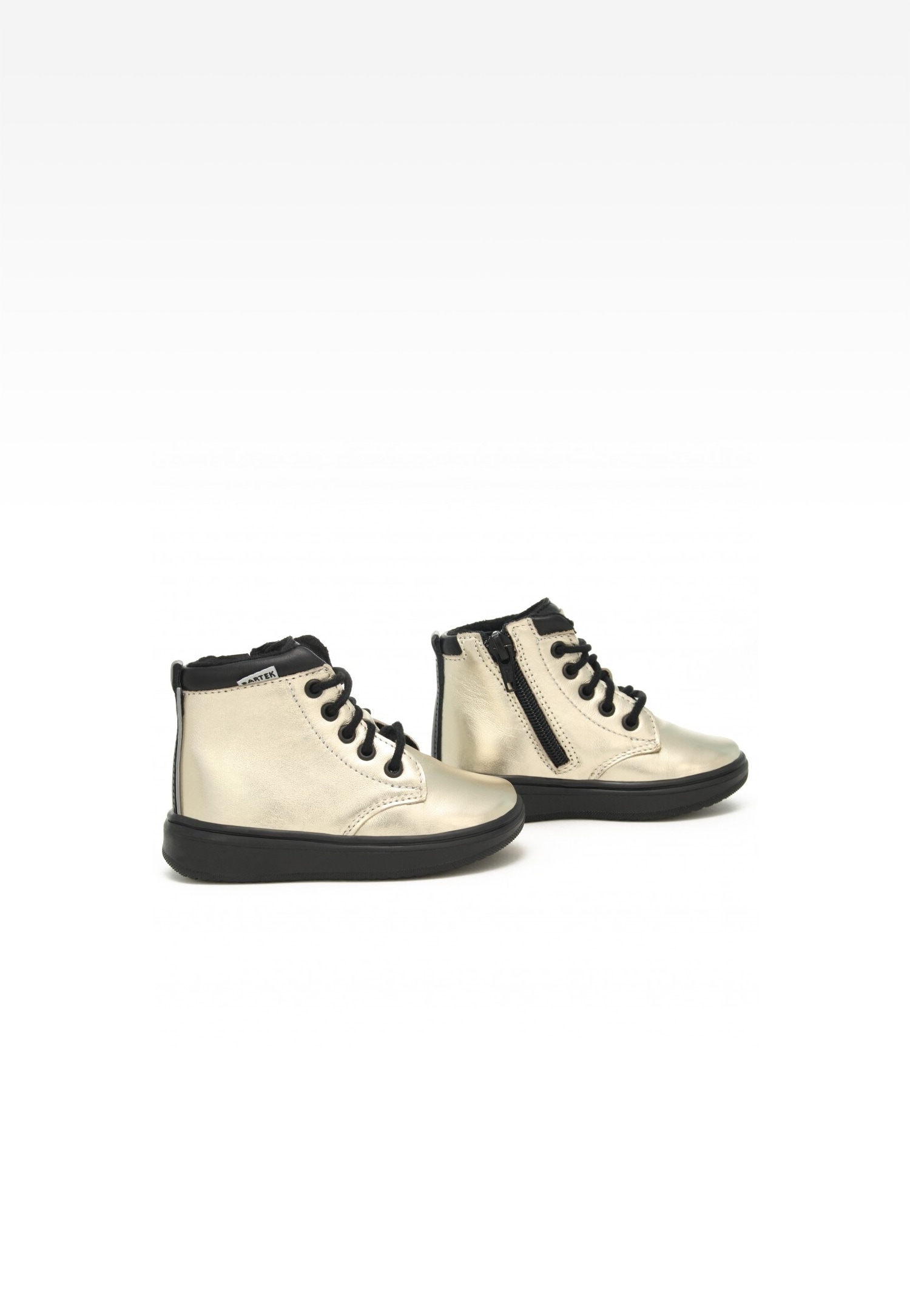 Trzewiki ocieplane BARTEK 11561001, dla dziewcząt, srebrny