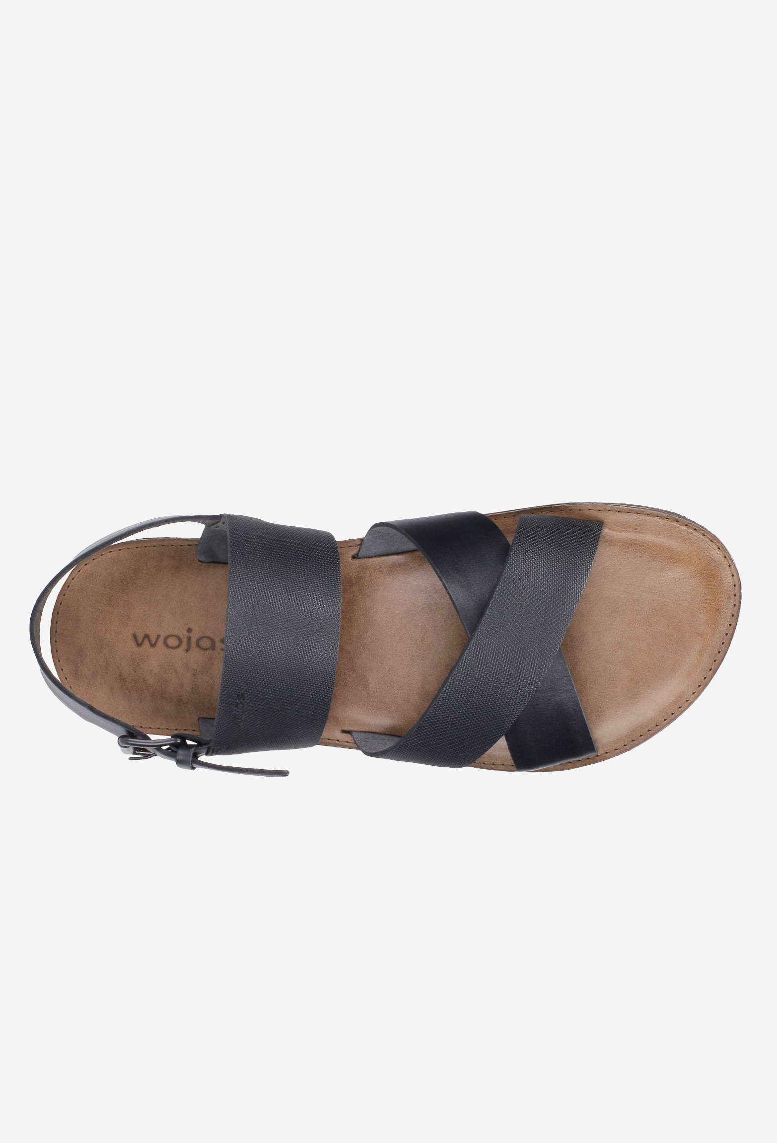 Skórzane sandały męskie w brązowym wydaniu