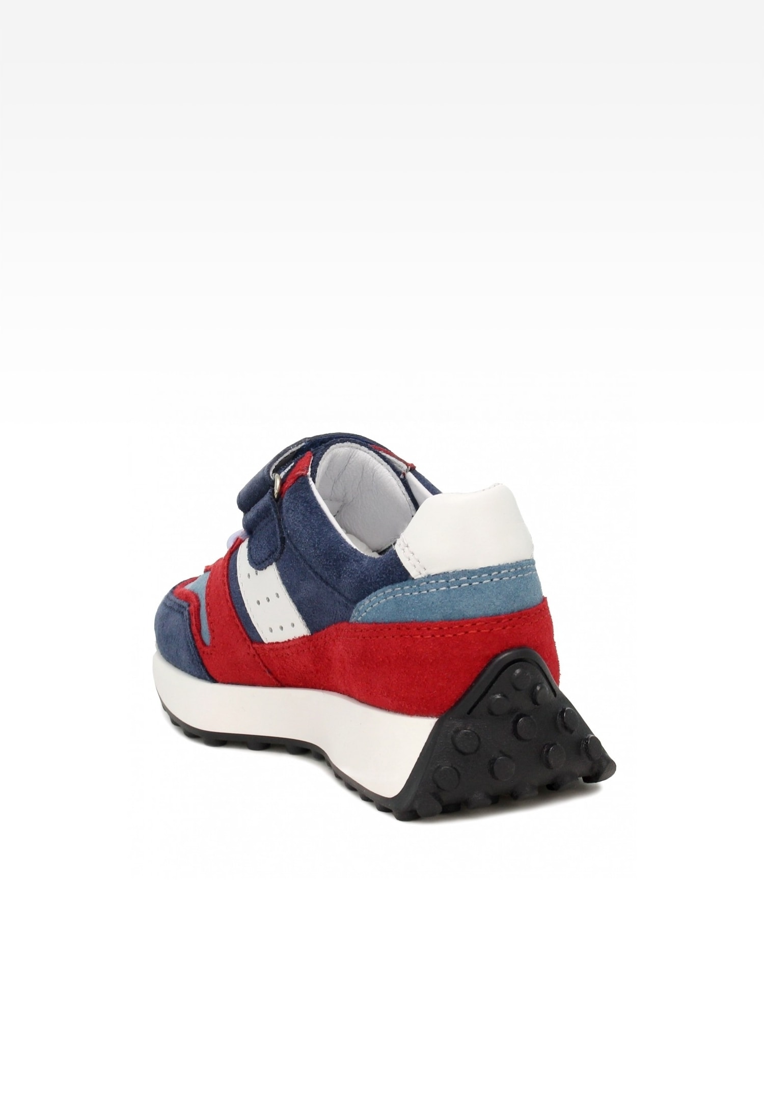 Półbuty BARTEK 18613003, dla chłopców, czerwono-granatowy