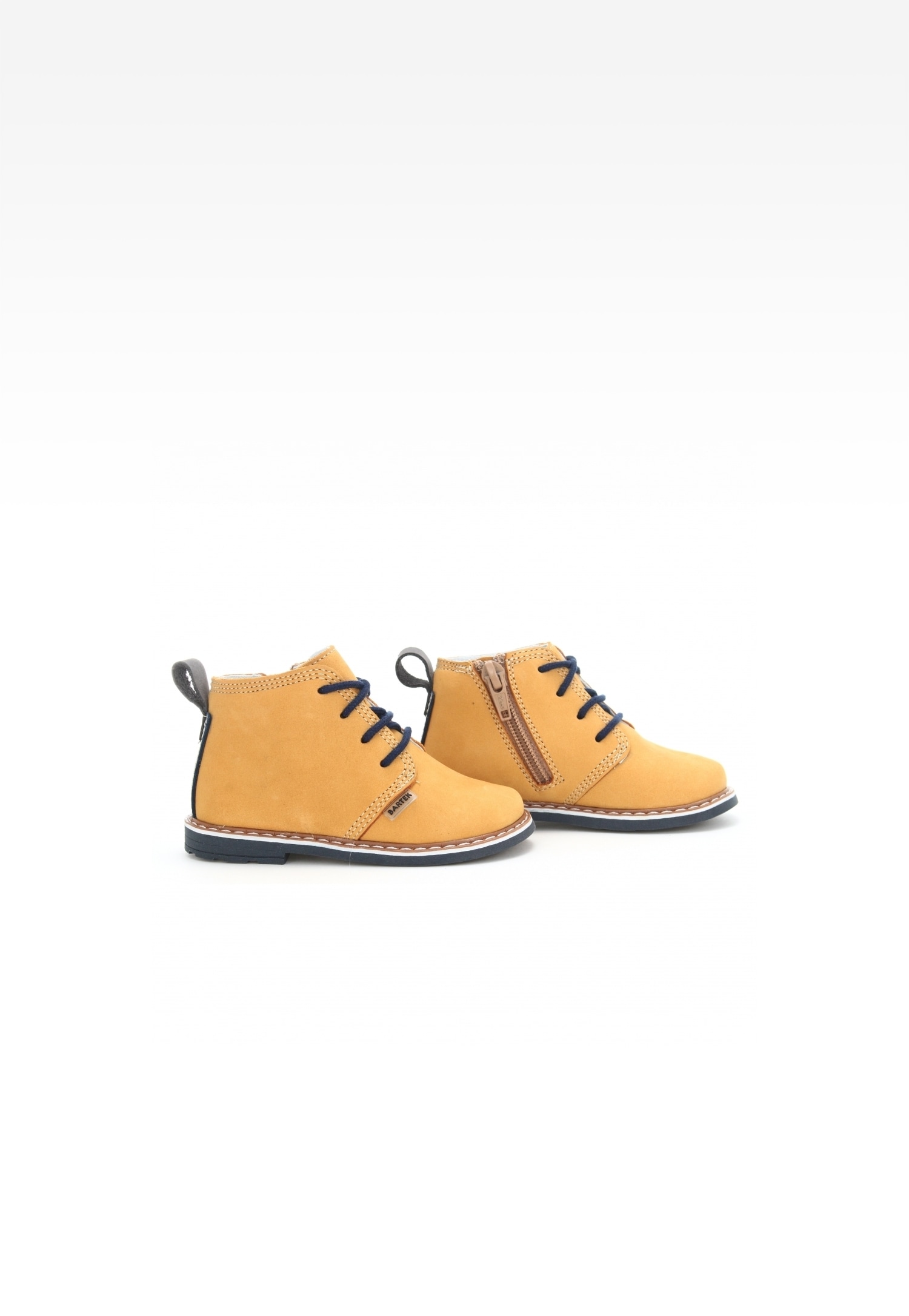 Trzewiki BARTEK W-81852-5/1LT, dla chłopców, żółty