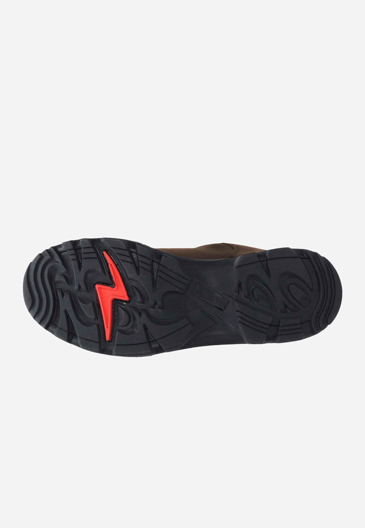 Brązowe trzewiki męskie trekkingowe