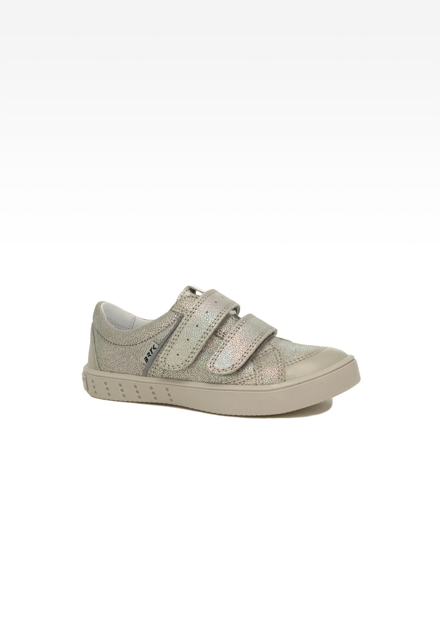 Półbuty BARTEK 15649011, dla dziewcząt, srebrno-szary
