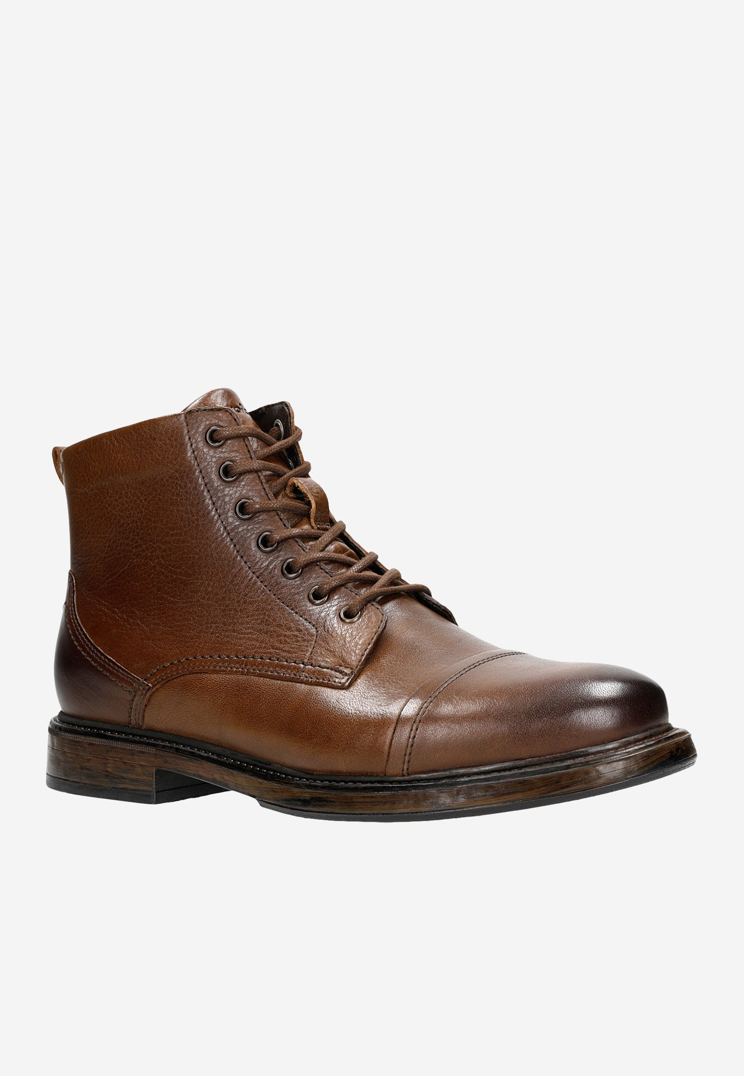 Klasyczne brązowe trzewiki męskie