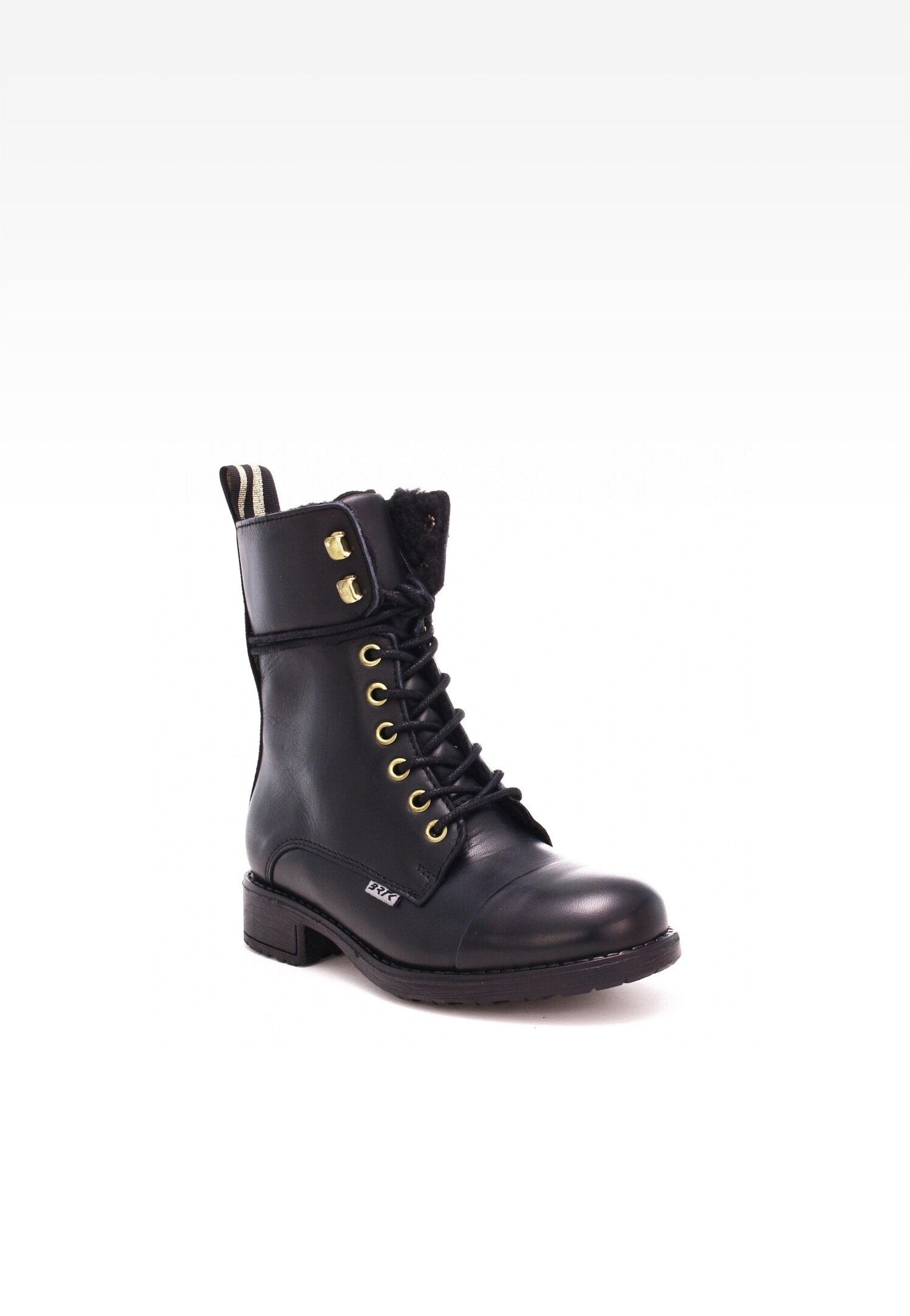 Trzewiki ocieplane Wojas x Bartek 8400251, dla dziewcząt, czarny