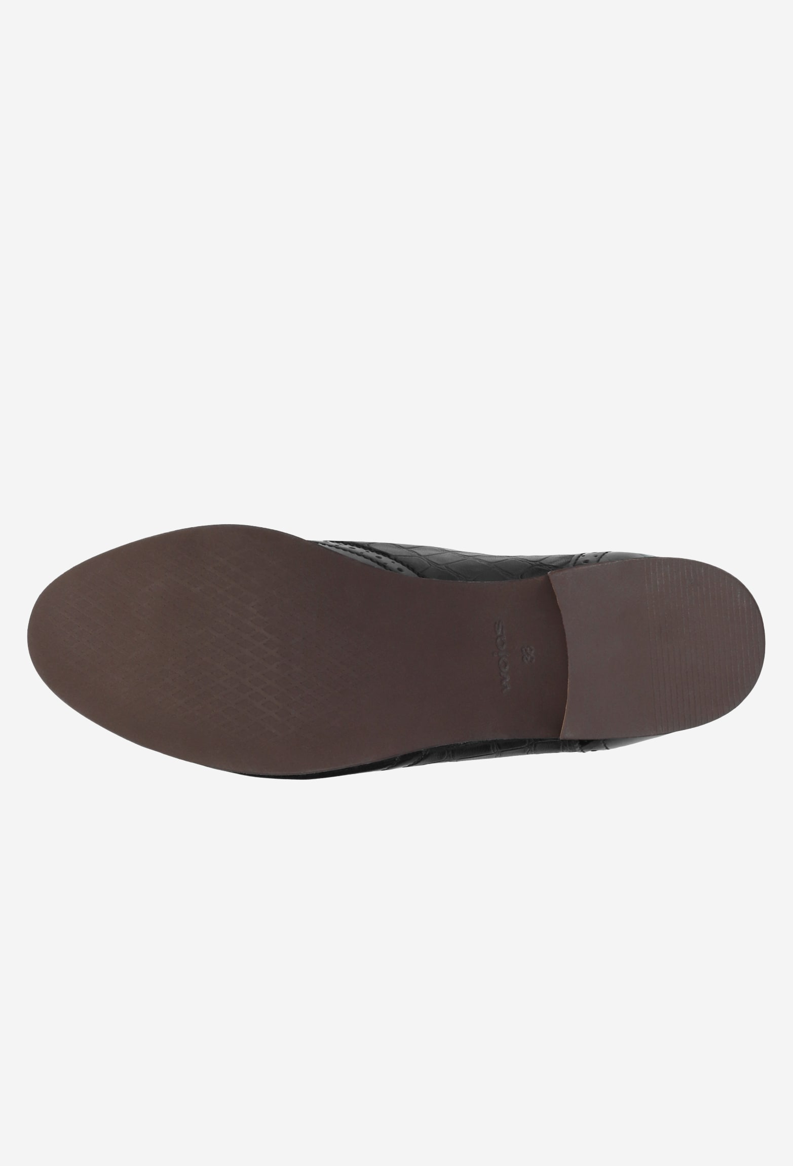 Czarne półbuty damskie