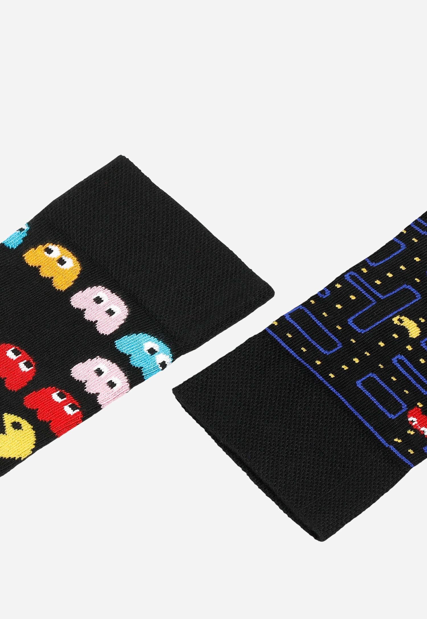 Wysokie bawełniane skarpety z motywem Pac-Mana