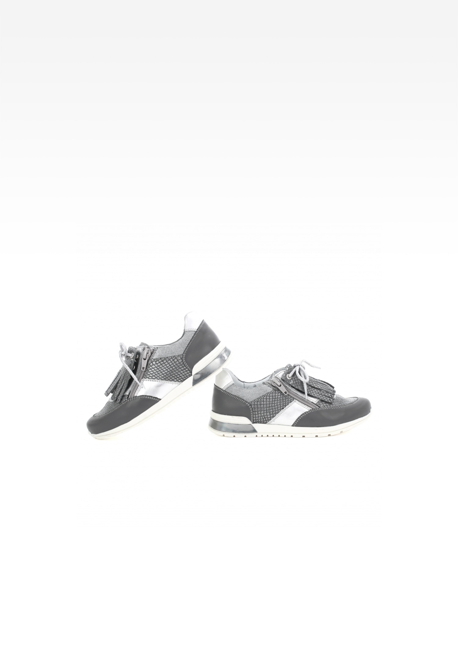 Półbuty BARTEK T-28695/SZ/1SC, dla dziewcząt, szary