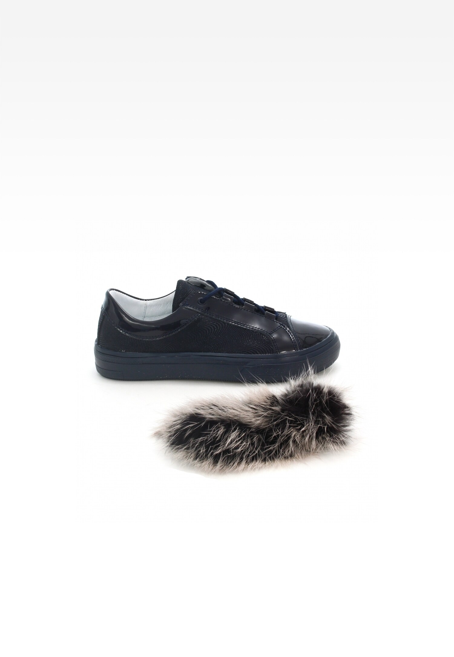 Półbuty BARTEK T-48697/SZ/1RCX, dla dziewcząt, granatowy