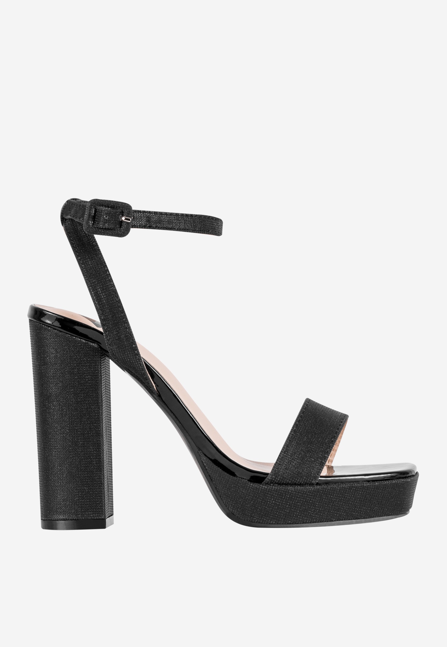 WJS zjawiskowe różowe sandały damskie na słupku