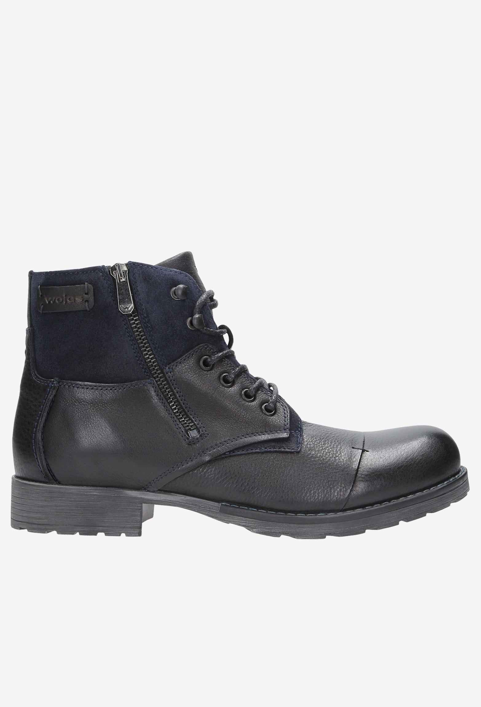 Brązowe trzewiki męskie