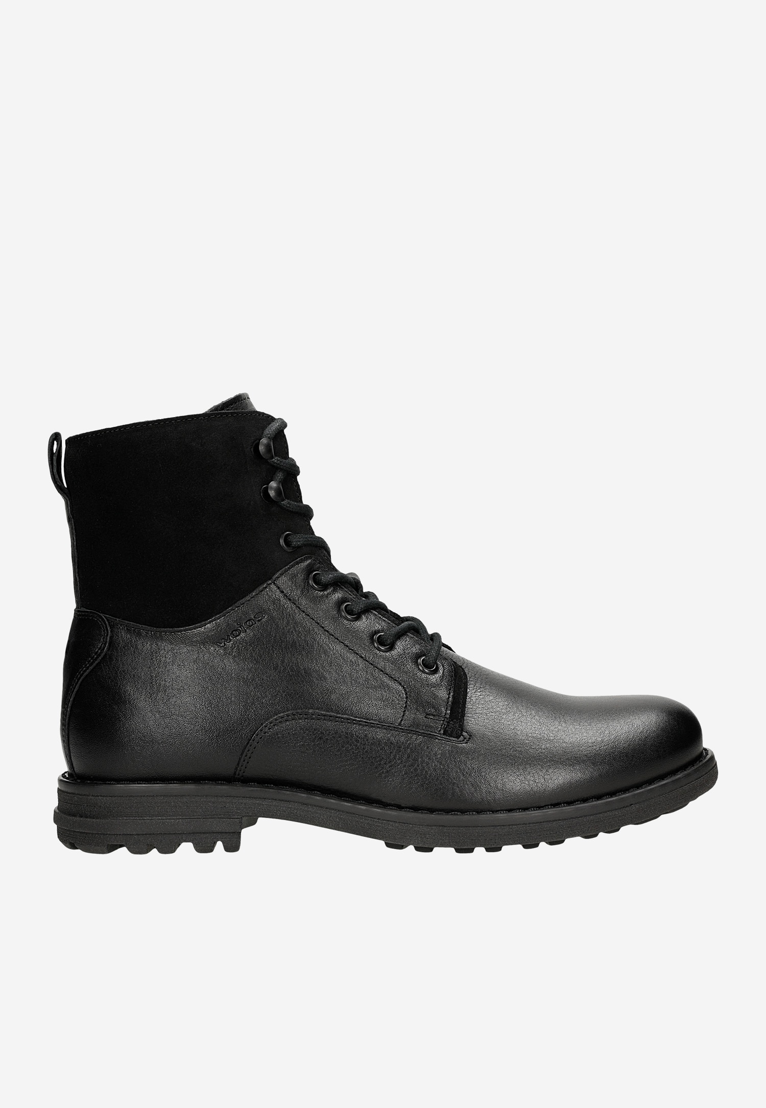 Brązowe trzewiki męskie w stylu miejskim