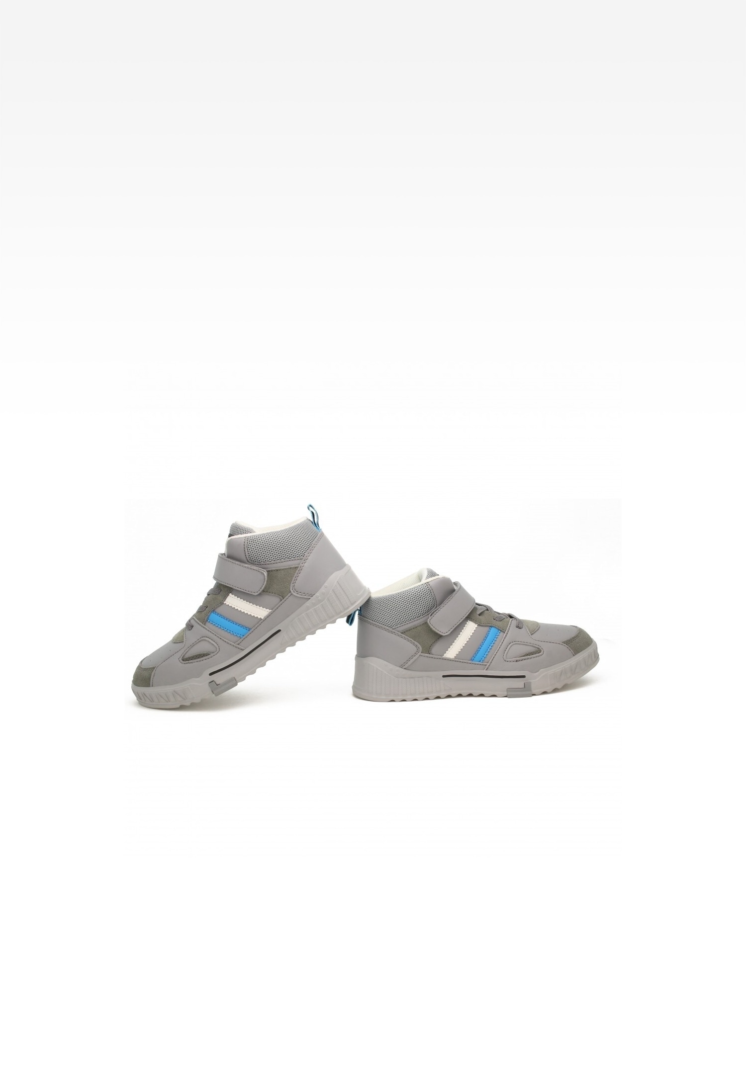 Trzewiki BARTEK 17166005, dla chłopców, szary