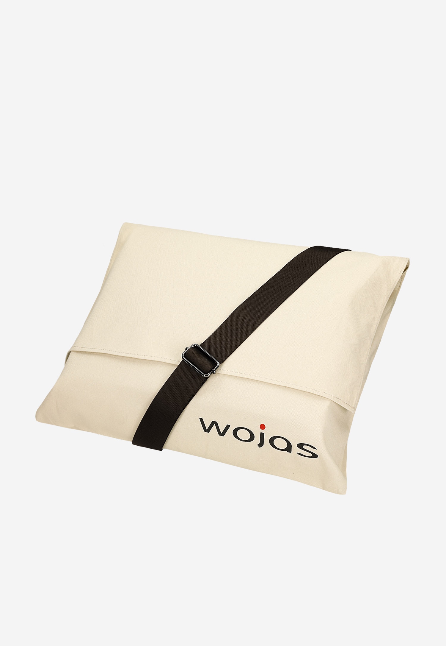 Brązowa skórzana torba męska