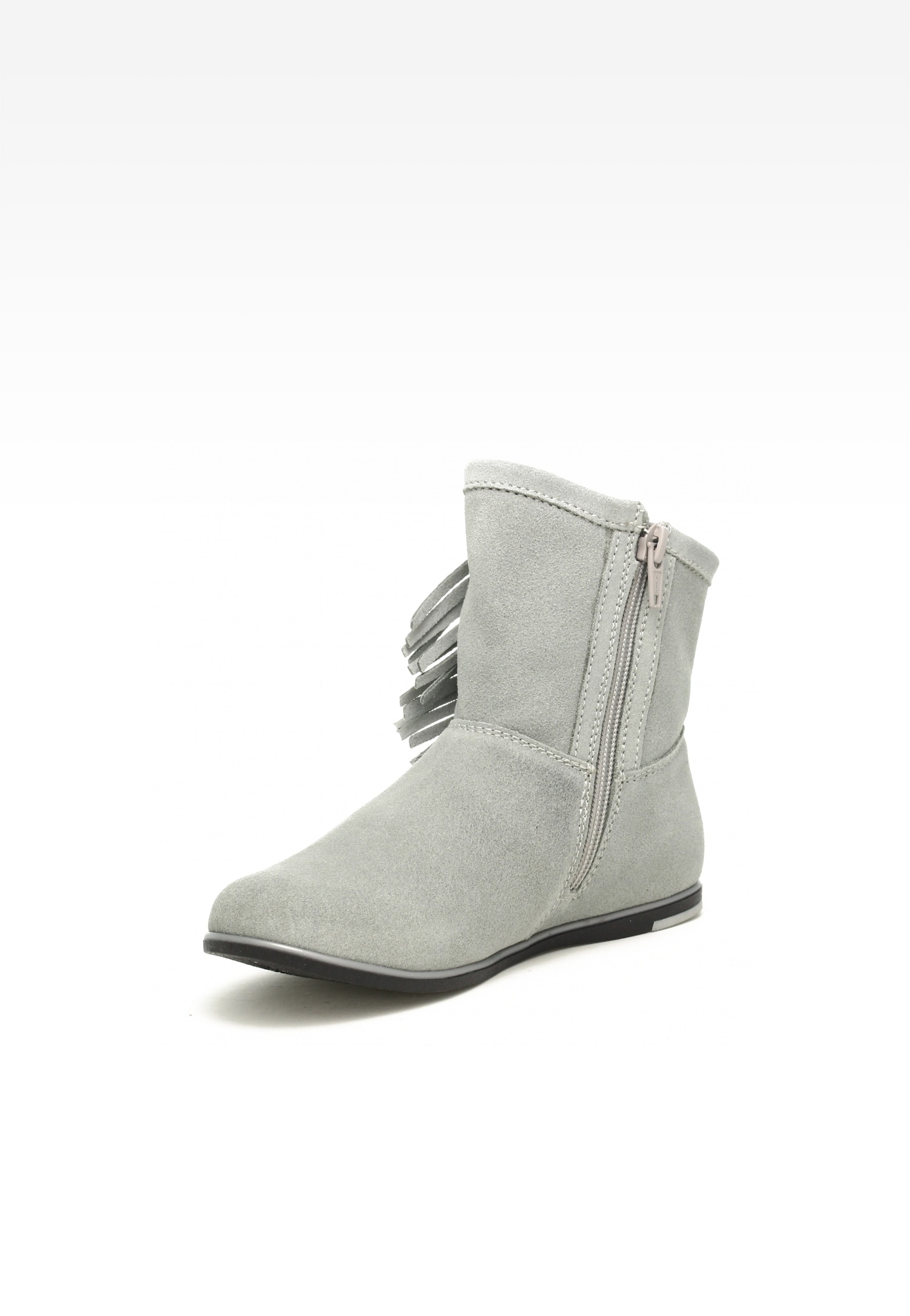 Botki BARTEK 14233017, dla dziewcząt, szary