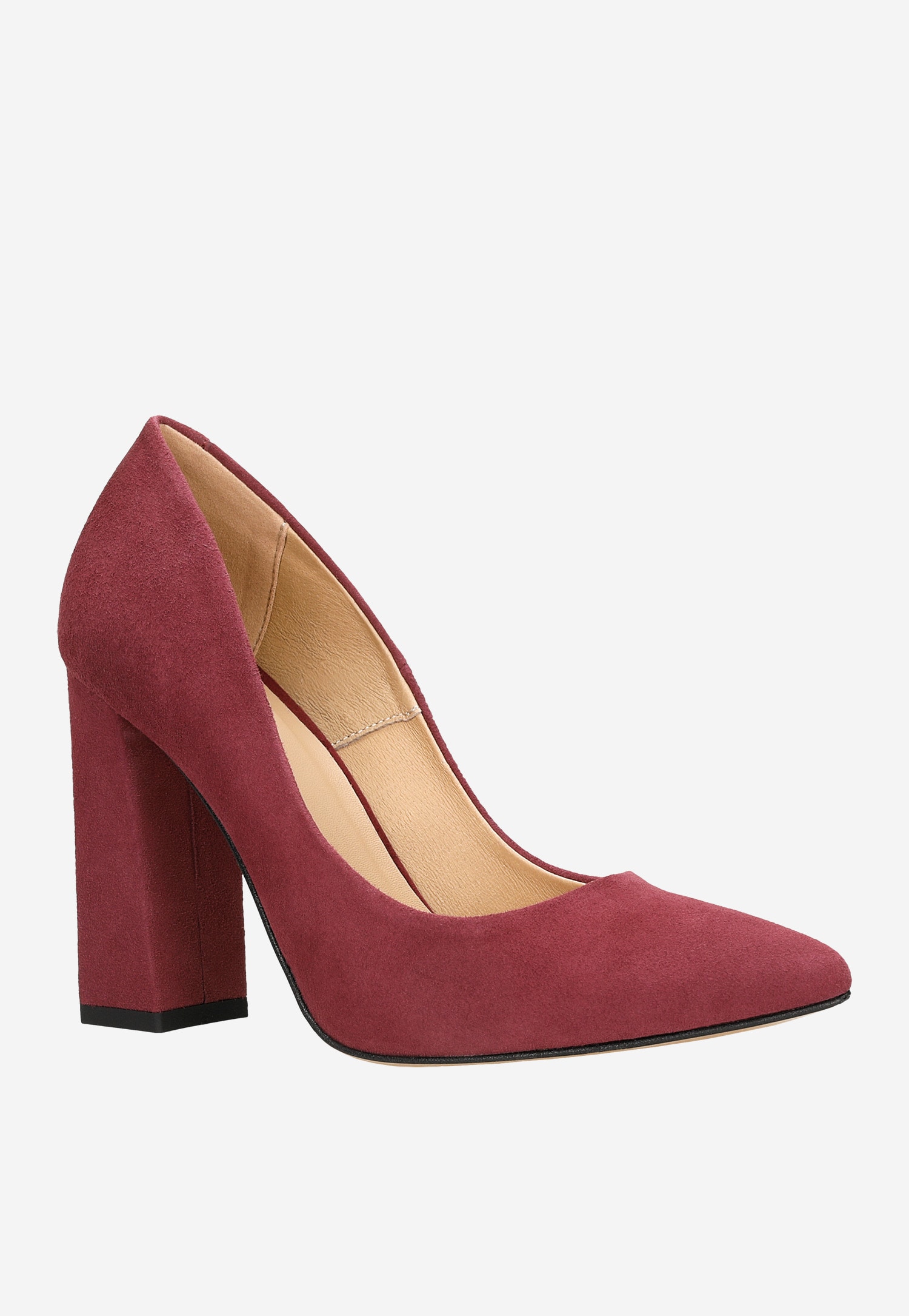 Czółenka damskie w kolorze zielonym na wysokim słupku