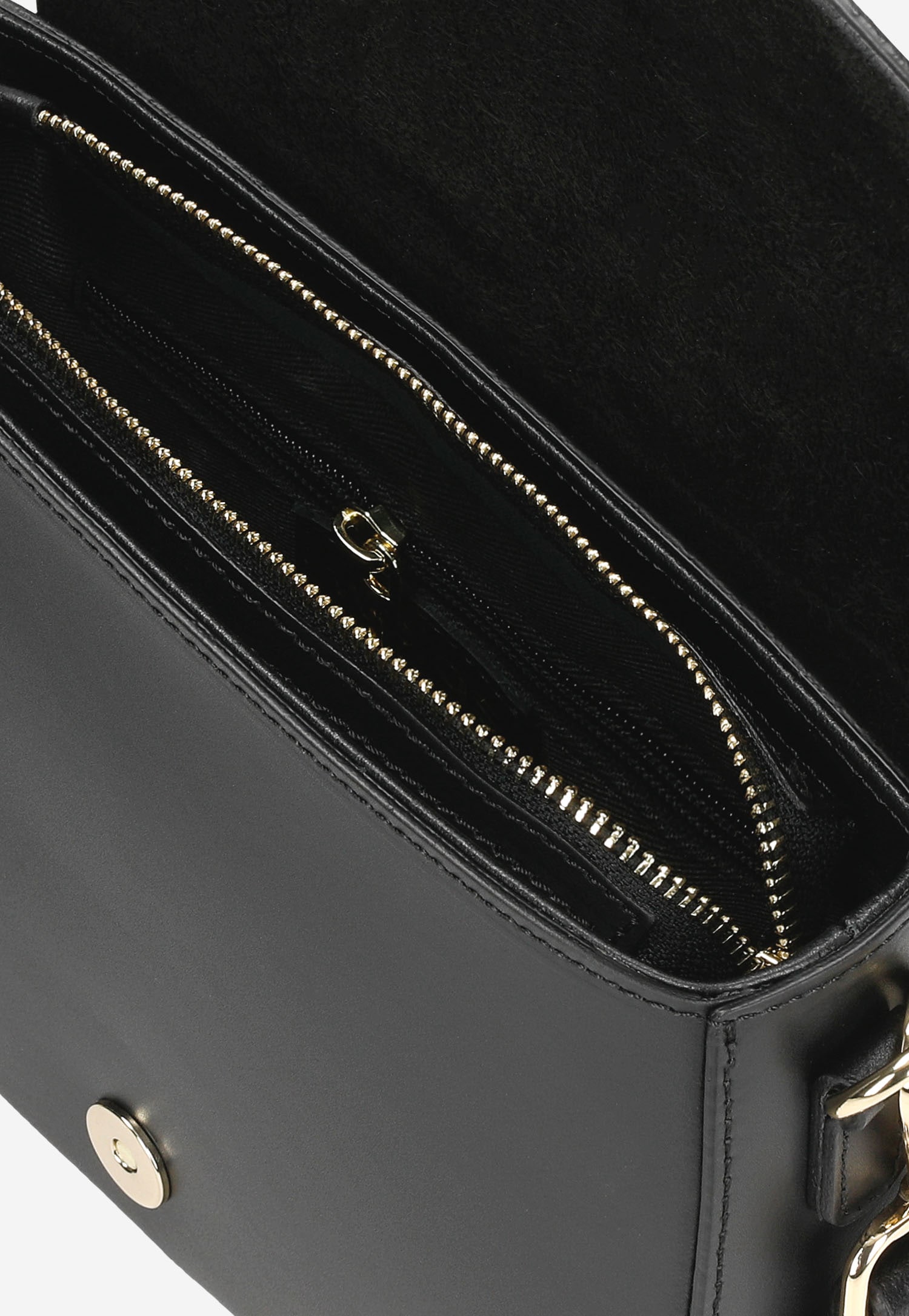 Brązowa skórzana torebka damska saddle bag