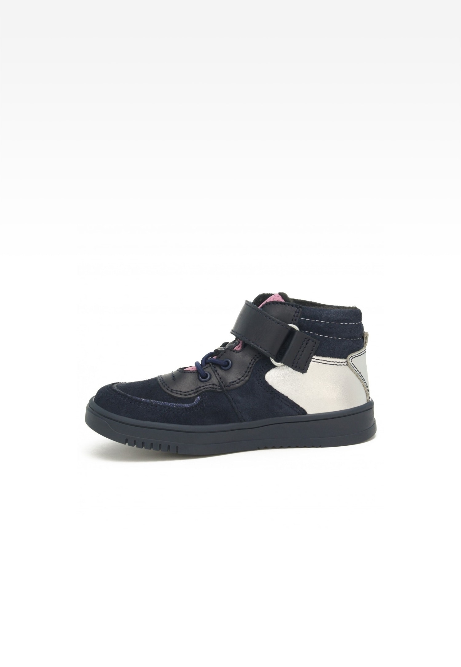 Trzewiki ocieplane BARTEK 17566010, dla chłopców, czarno-niebieski