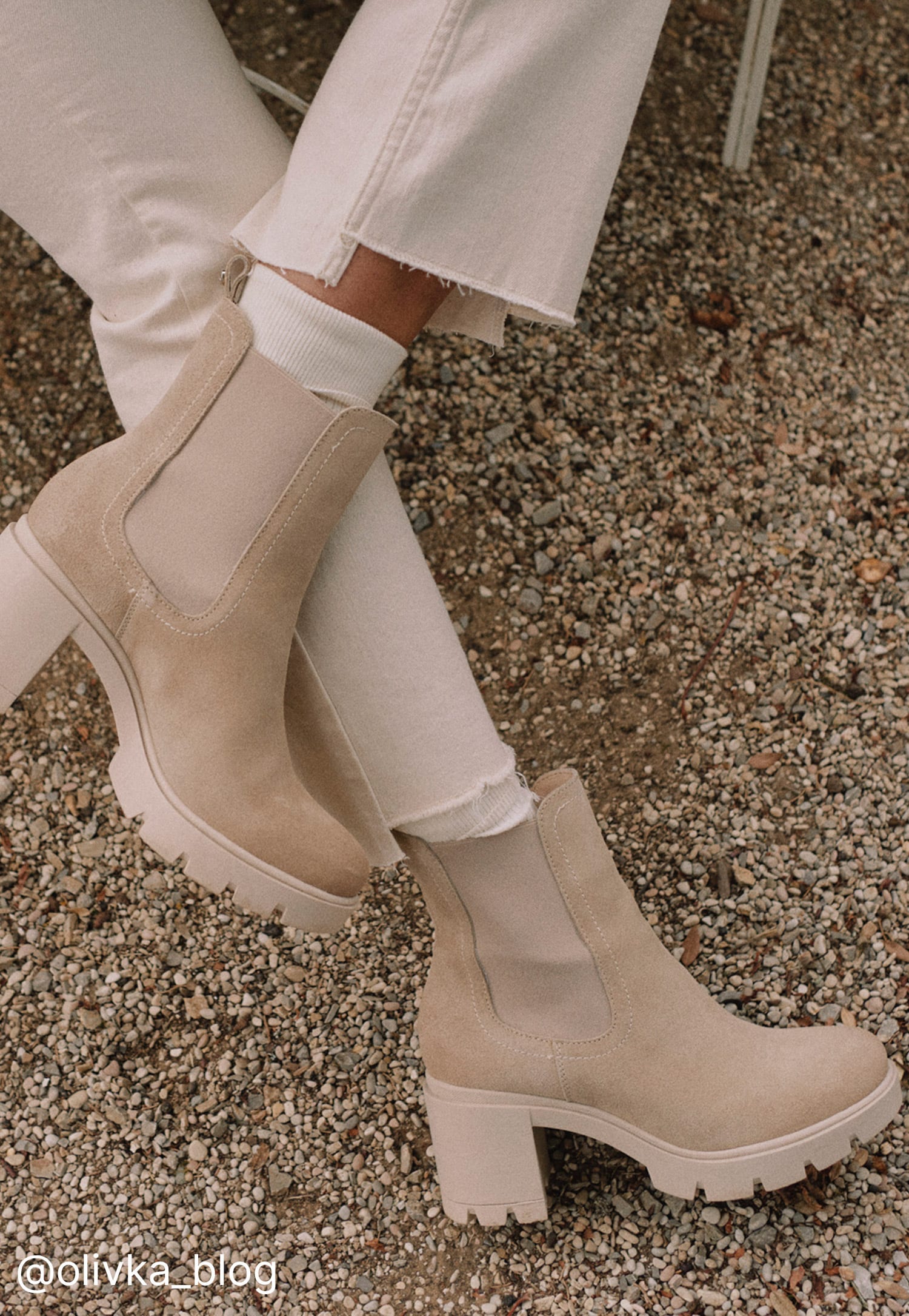 Brązowe skórzane sztyblety damskie ze skóry licowej