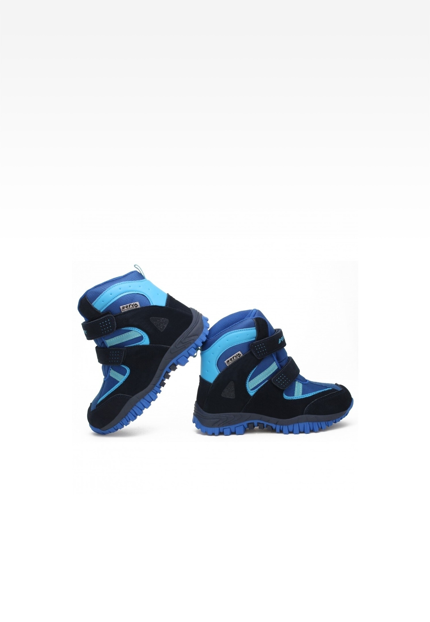 śniegowce BARTEK 11603007, dla chłopców, czarno-niebieski