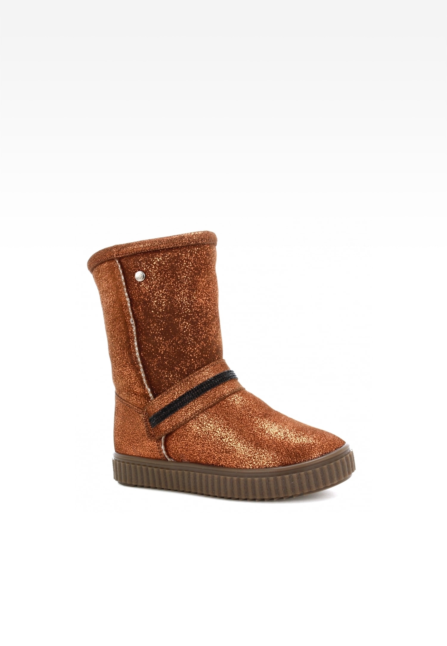 Botki ocieplane BARTEK T-277730/BAY II, dla dziewcząt, brązowy