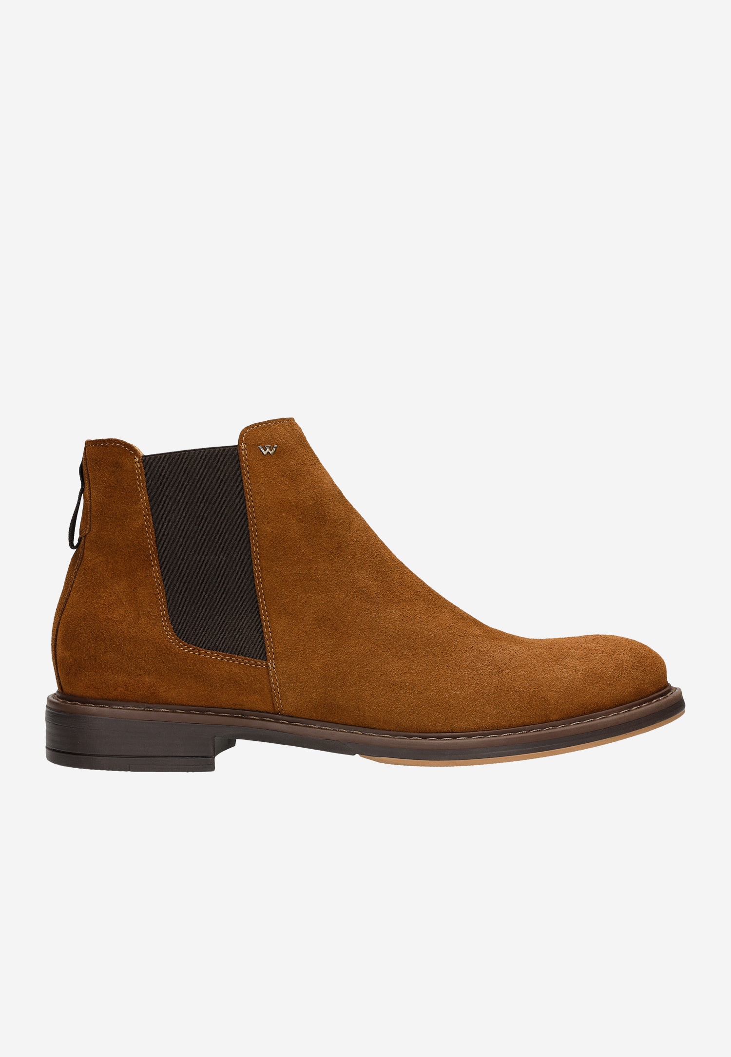 Czarne skórzane sztyblety męskie ze skóry licowej