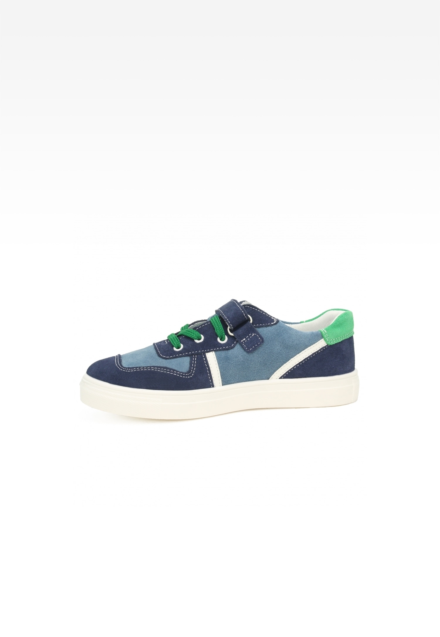 Półbuty BARTEK 18312003, dla chłopców, granatowo-zielony