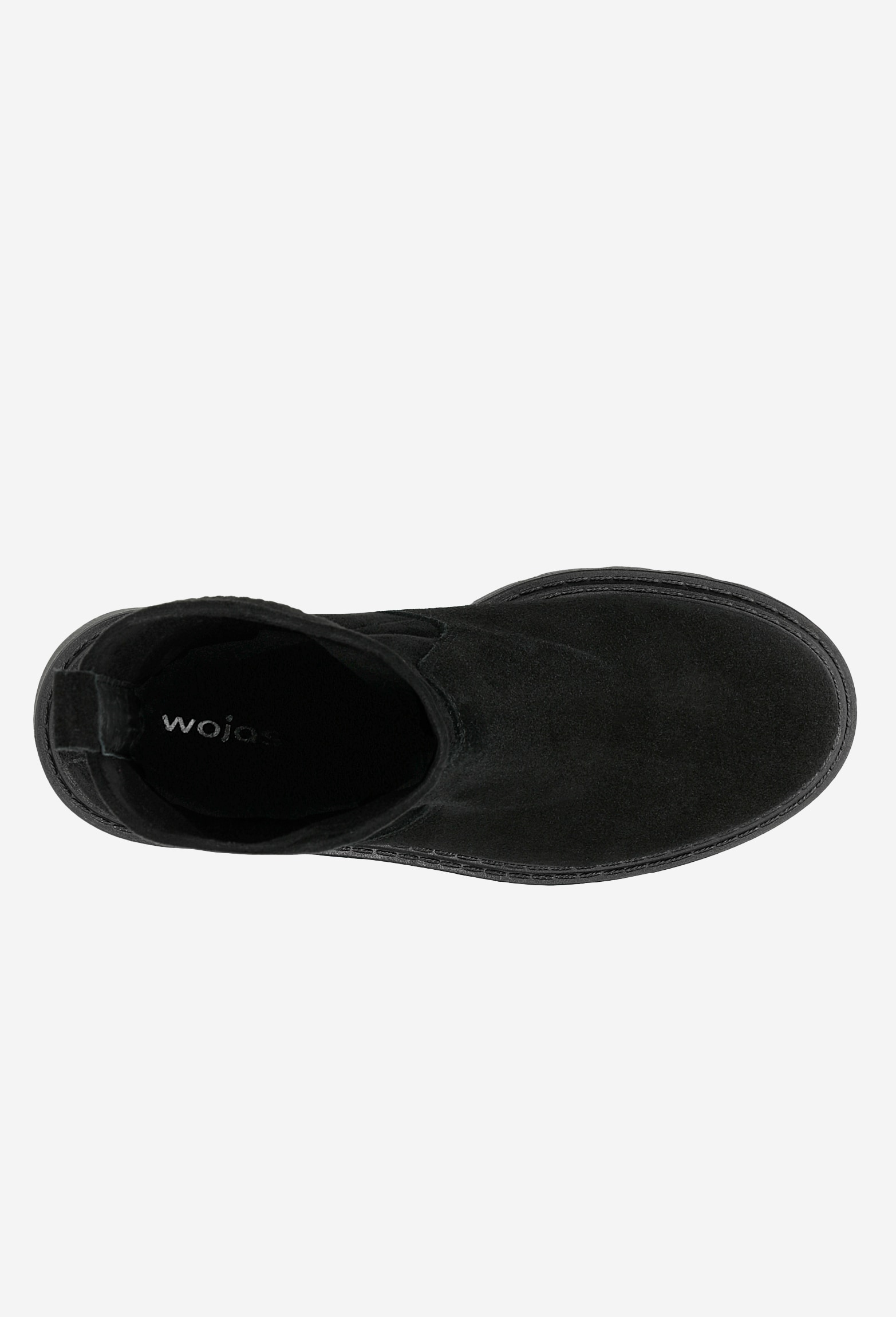 Czarne jesienne bikery damskie z dwoiny welurowej i stretchu