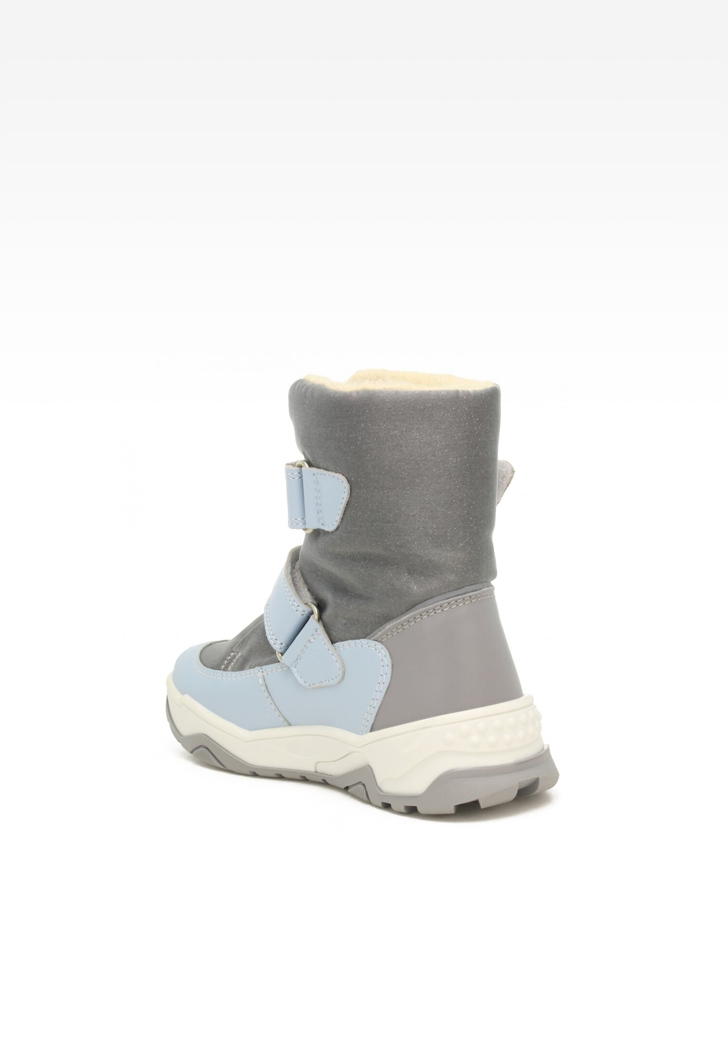 śniegowce BARTEK 14077005, dla dziewcząt, biało-czarny