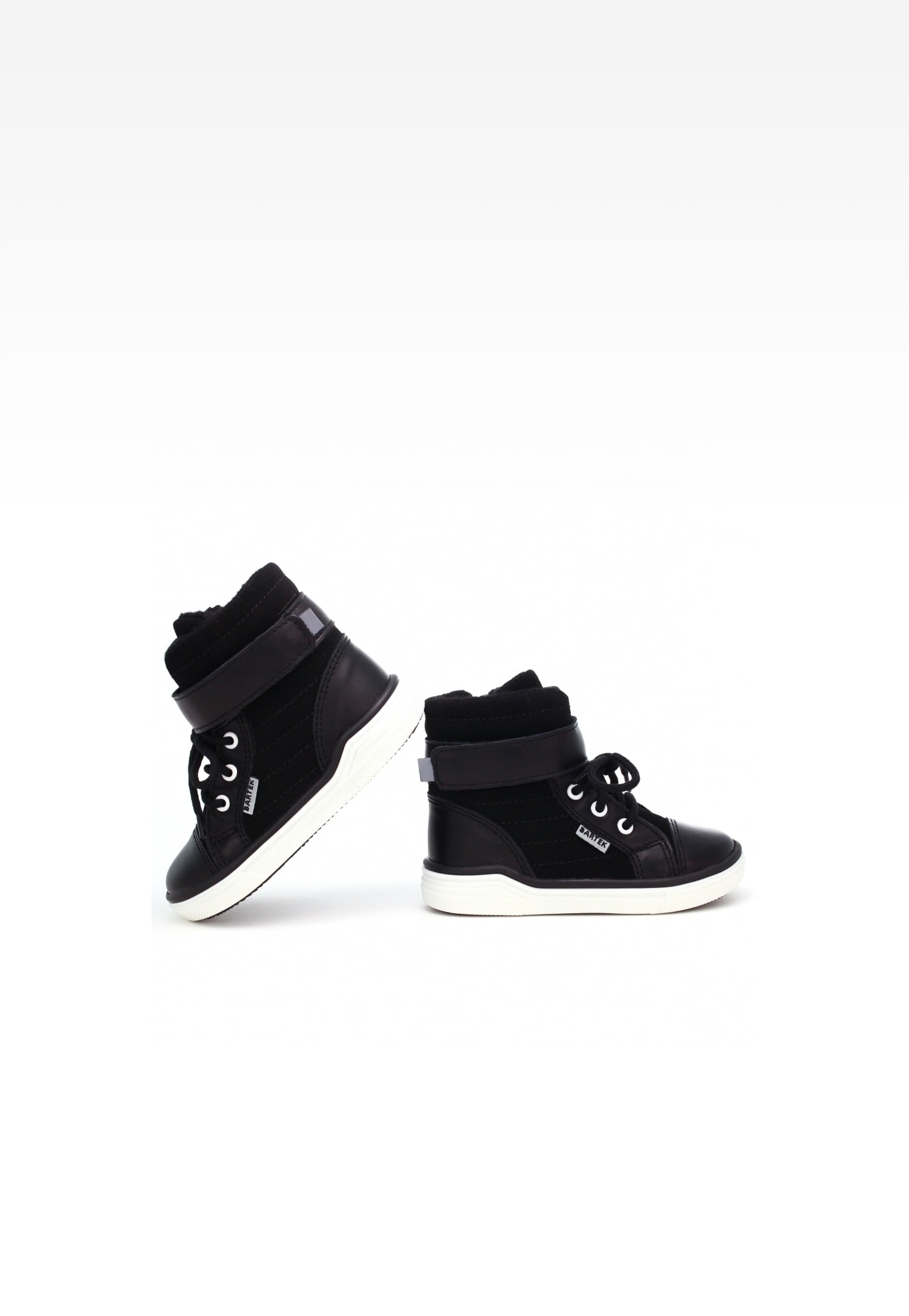 Trzewiki ocieplane BARTEK 1075-ASDP, dla chłopców, czarny