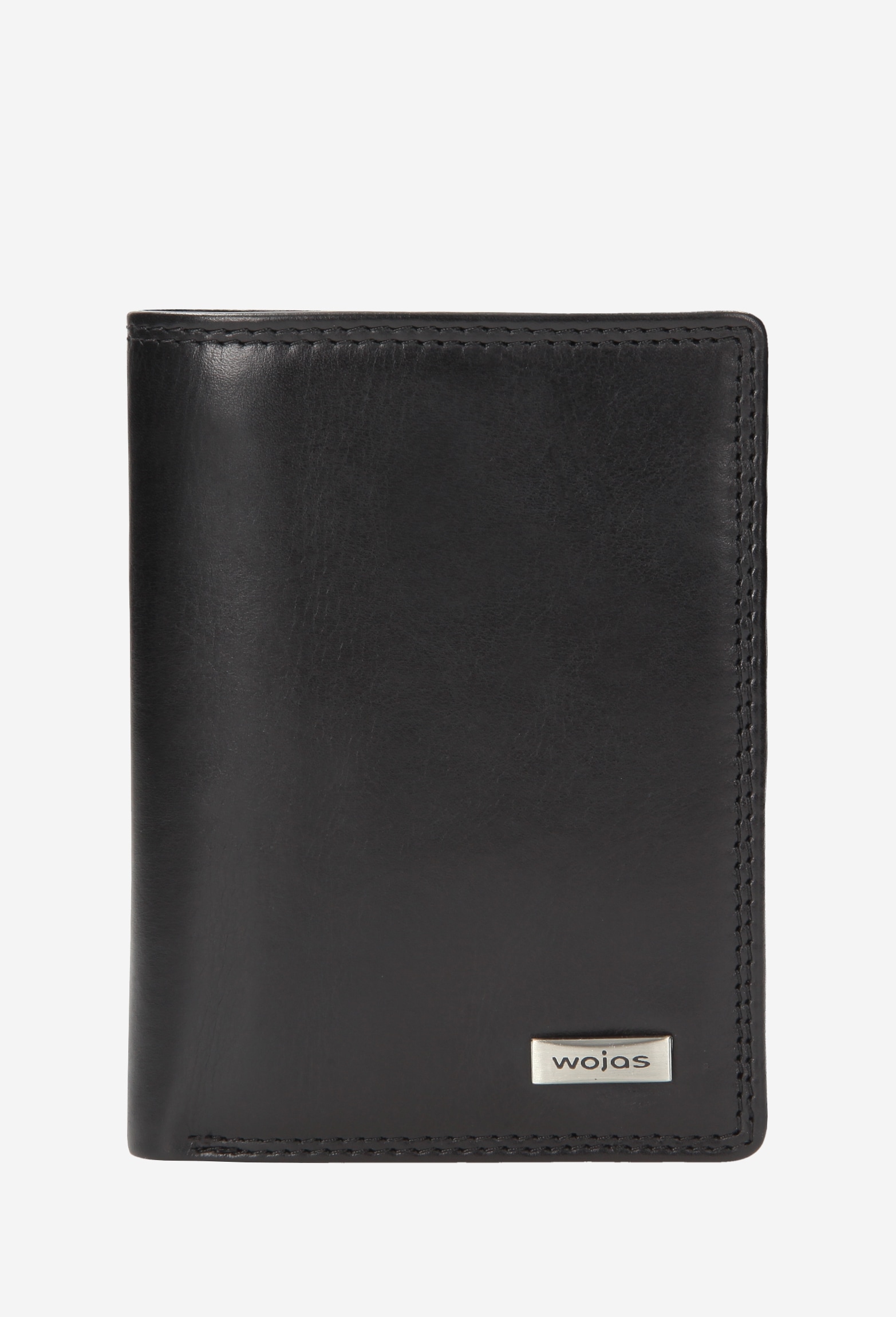 Funkcjonalny czarny portfel męski