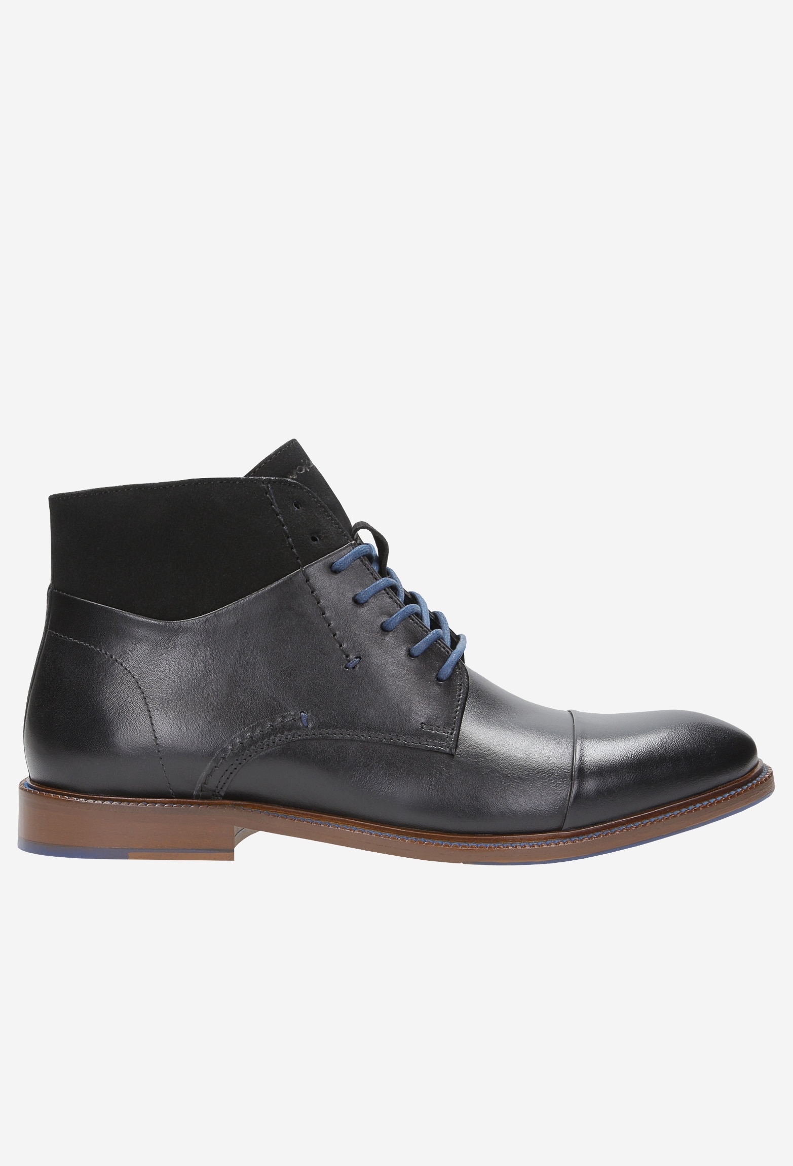 Brązowe trzewiki męskie