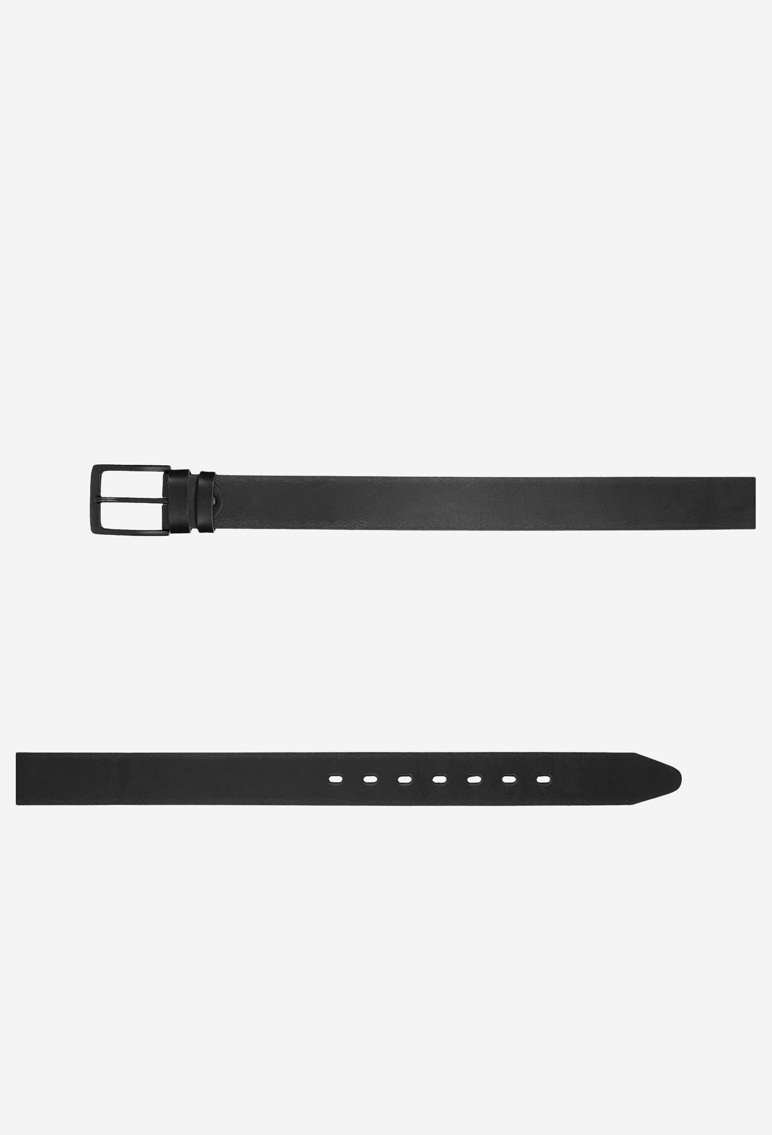 Pasek męski z klamrą w kolorze czarnym