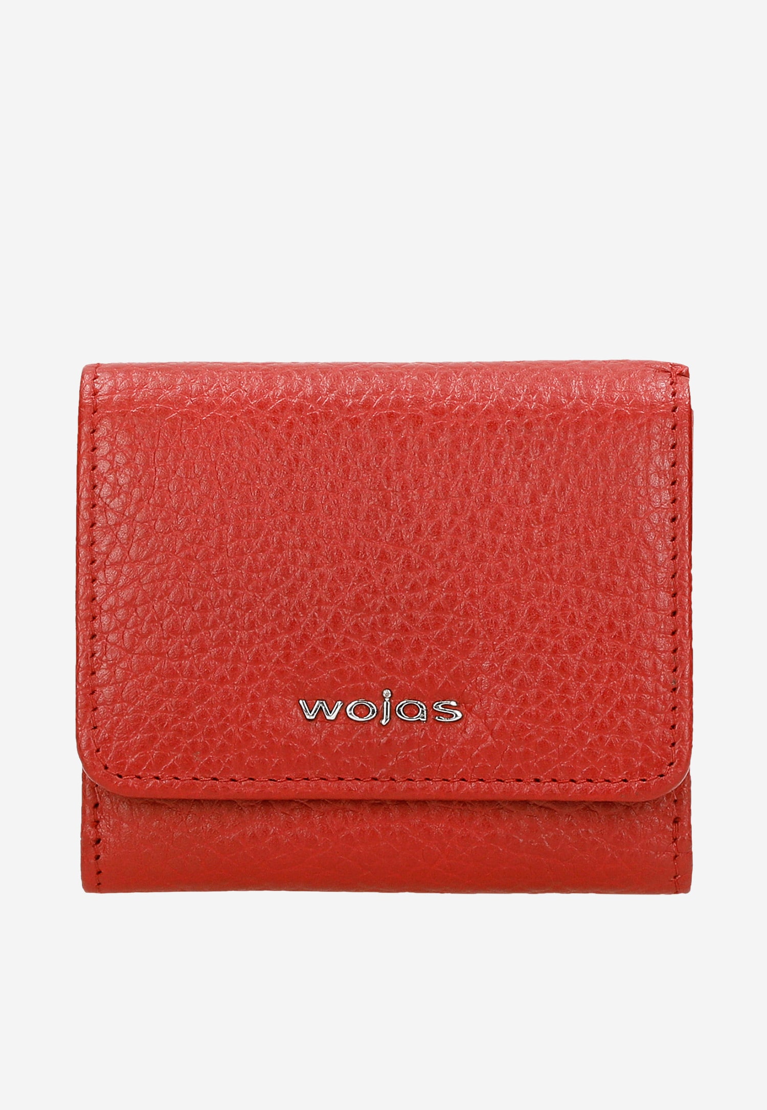 Zestaw na prezent dla niej - dwa czerwone portfele ze skóry licowej