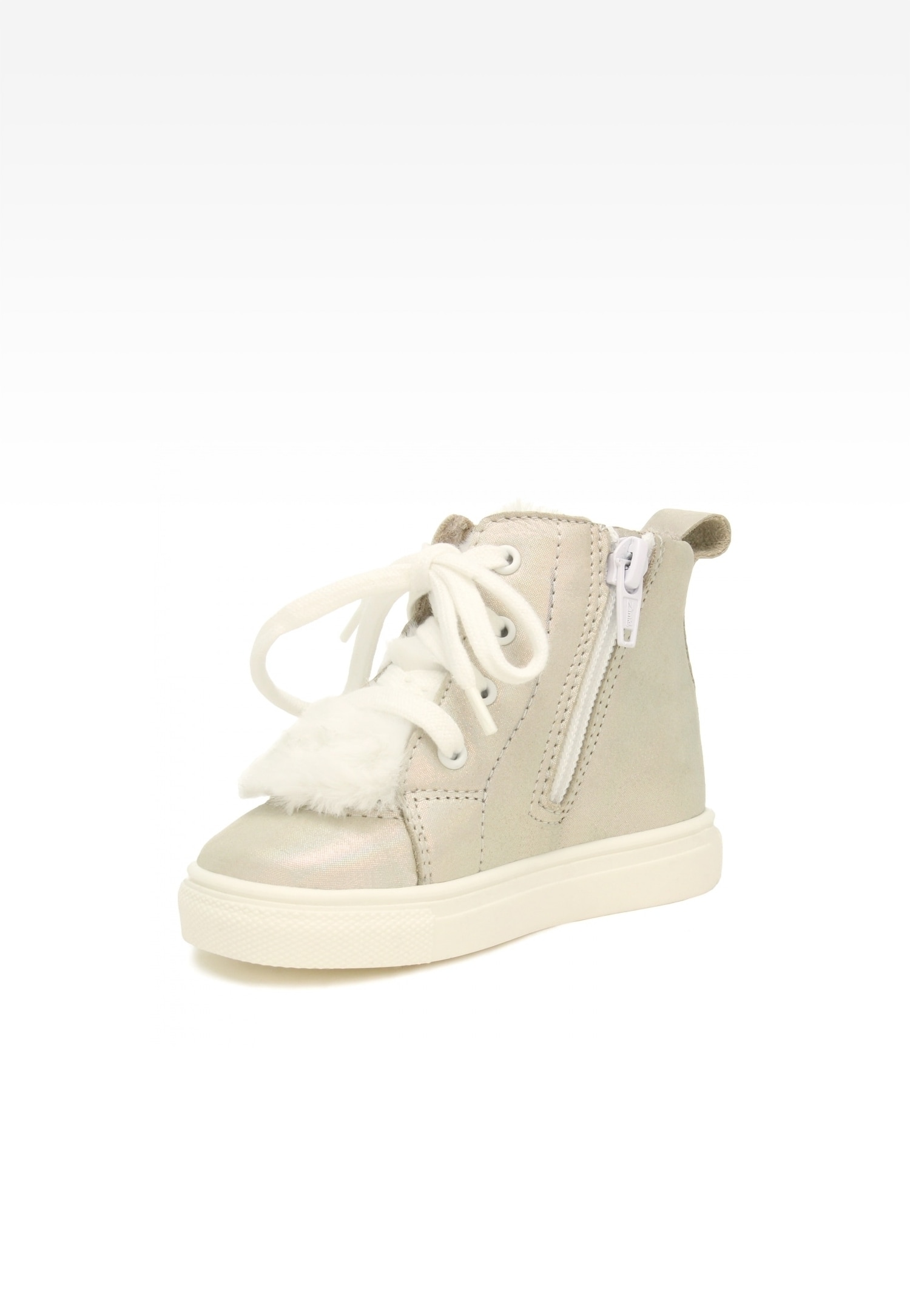 Trzewiki ocieplane BARTEK 11570014, dla dziewcząt, biały