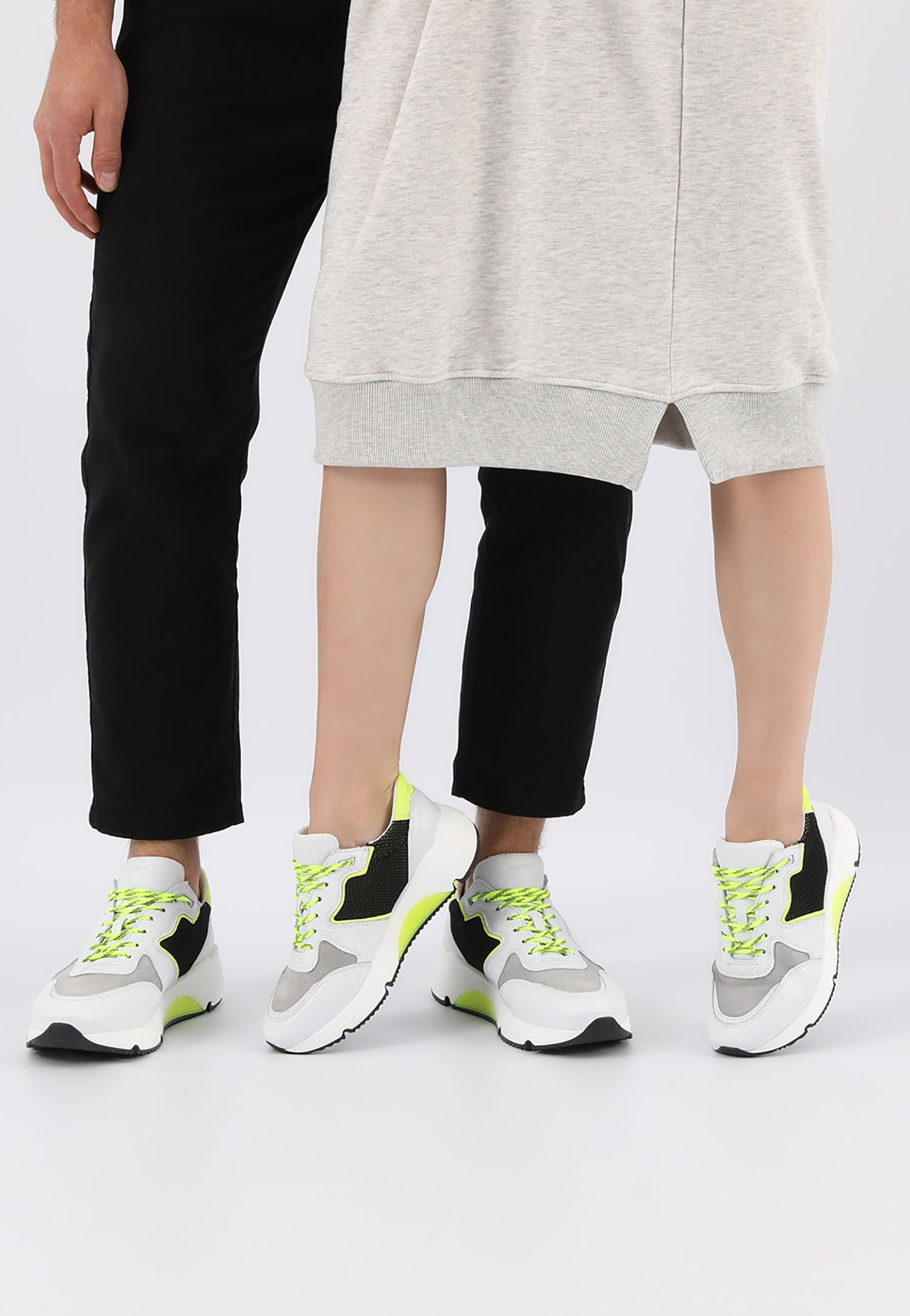 Czarne całoroczne sneakersy męskie